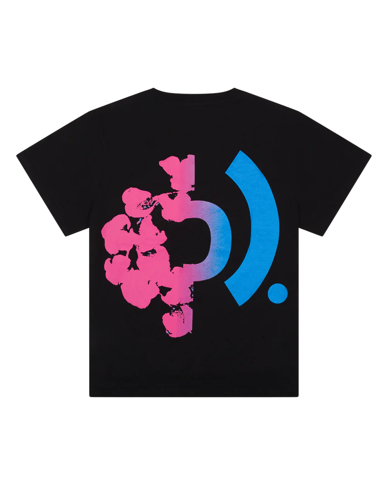 (B).Stroy × DENIM TEARS Bstroy Denim Tears Crown Made of Cotton Tee Black Size US XL / EU 56 / 4 - 2 Thumbnail
