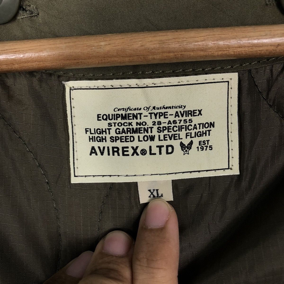 Avirex 🔥Vintage Parka Fish Tail Jacket Avirex USA Buzz Ricksons Size US XL / EU 56 / 4 - 19 Thumbnail