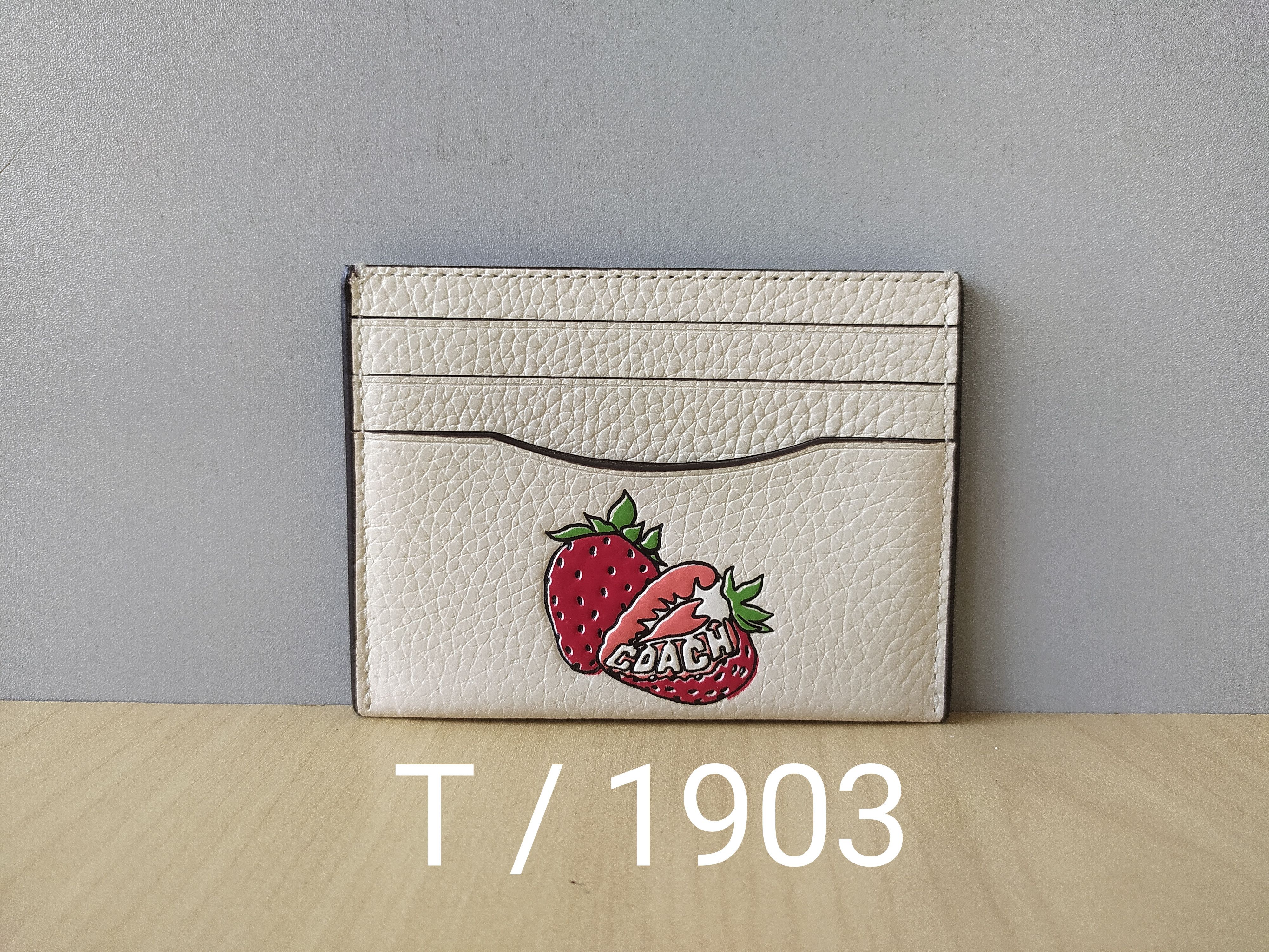 Coach Coach Leather Slim Credit Card case Free Shipping T/1903 Size ONE SIZE - 11 Thumbnail