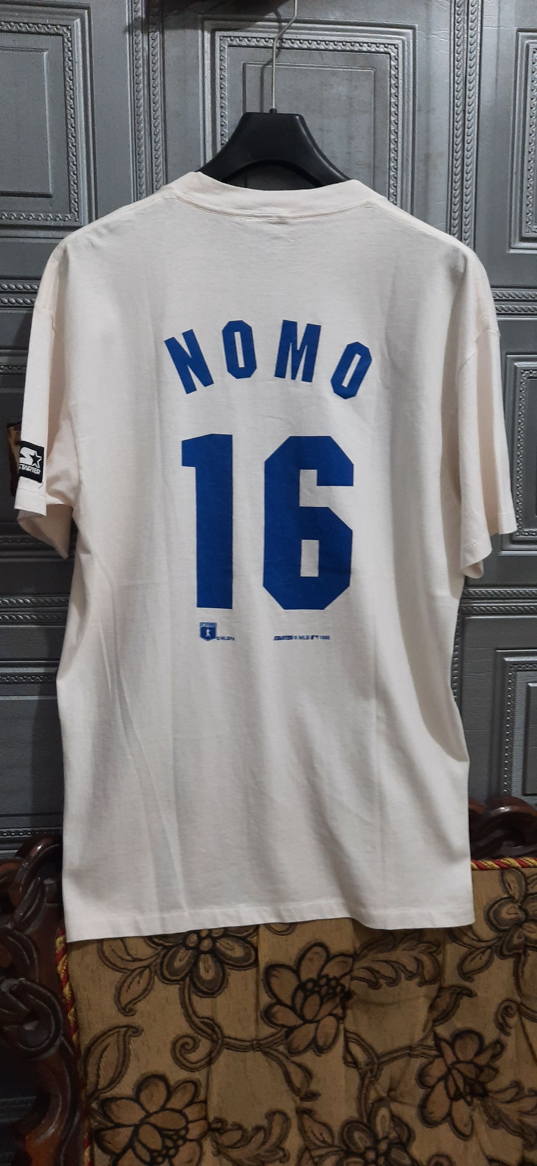 Starter Starter MLB Dogders Nomo Vintage 1995 Size US XL / EU 56 / 4 - 3 Thumbnail