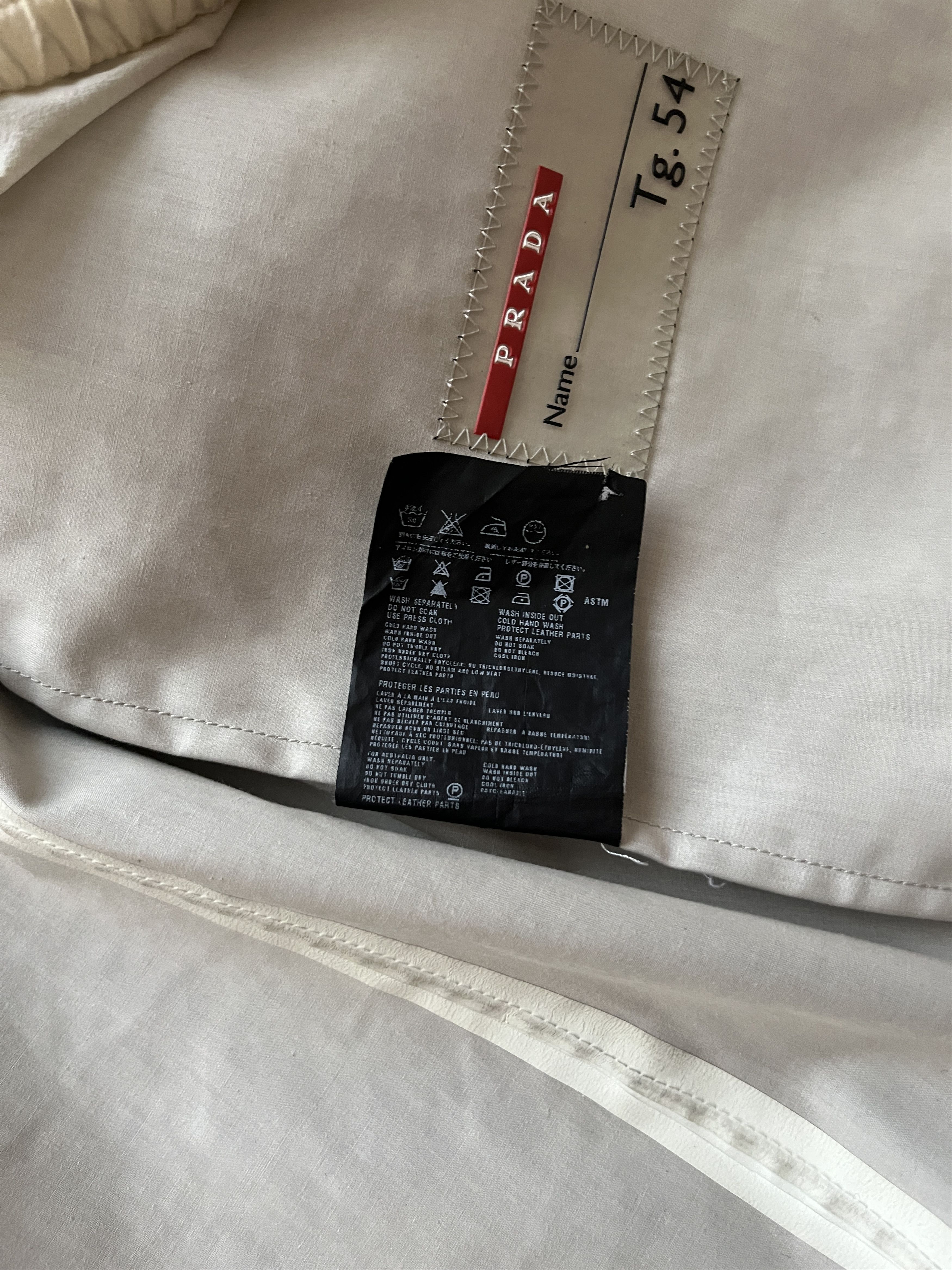 Prada ⚡️QUICK SALE⚡️2007 Prada Sport Coat Inner Detachable Jacket Size US L / EU 52-54 / 3 - 10 Thumbnail