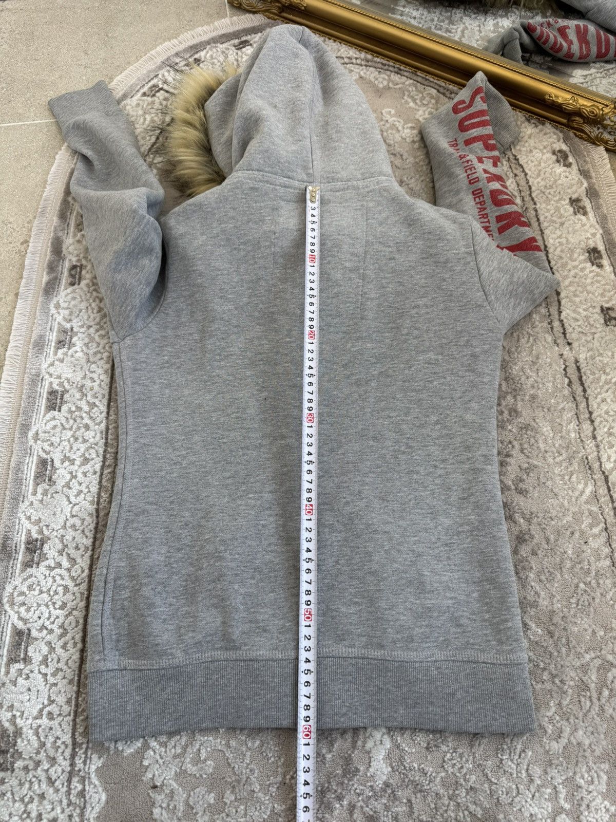 Superdry Vtg Y2K If6was9 LGB Goa Vibe Superdry Japan fur zip Hood Size S / US 4 / IT 40 - 10 Thumbnail