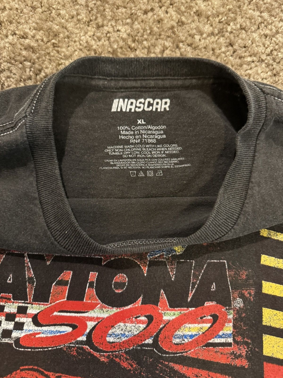 NASCAR × Vintage DAYTONA TEE Size US XL / EU 56 / 4 - 3 Thumbnail
