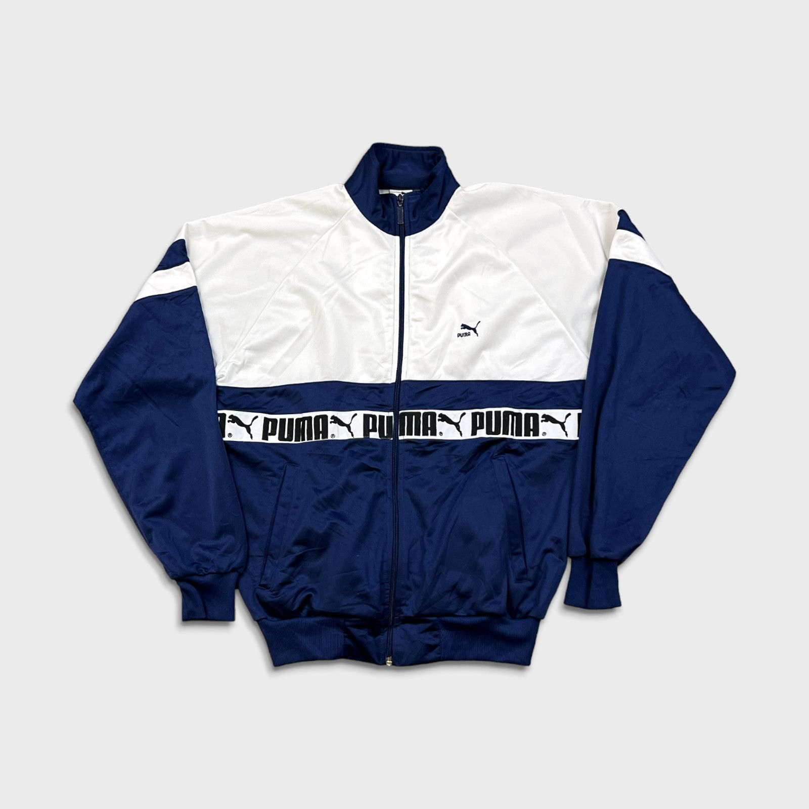 Puma Track Jacket Small Macht's Mit Qualitat Full Zip 90s