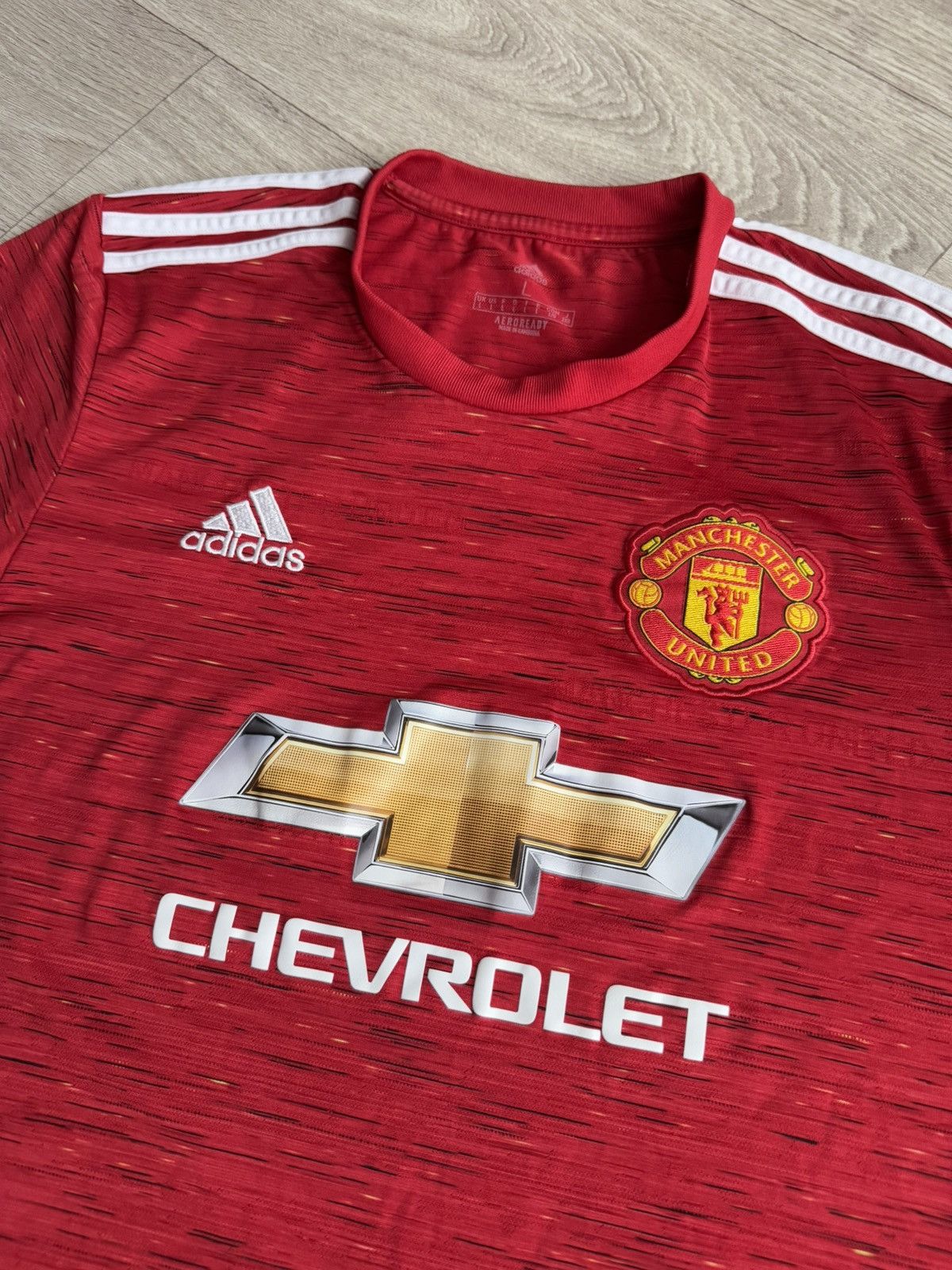 Adidas 🔷Adidas Manchester United 2020/21 Soccer jersey🔷 Size US L / EU 52-54 / 3 - 3 Thumbnail