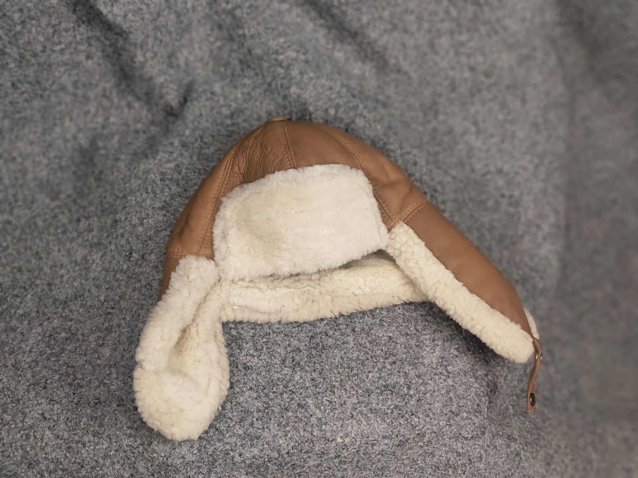 If Six Was Nine Vtg Crazy Y2K Avant Garde If Six Was Nine Style Fur Hat Size ONE SIZE - 4 Thumbnail