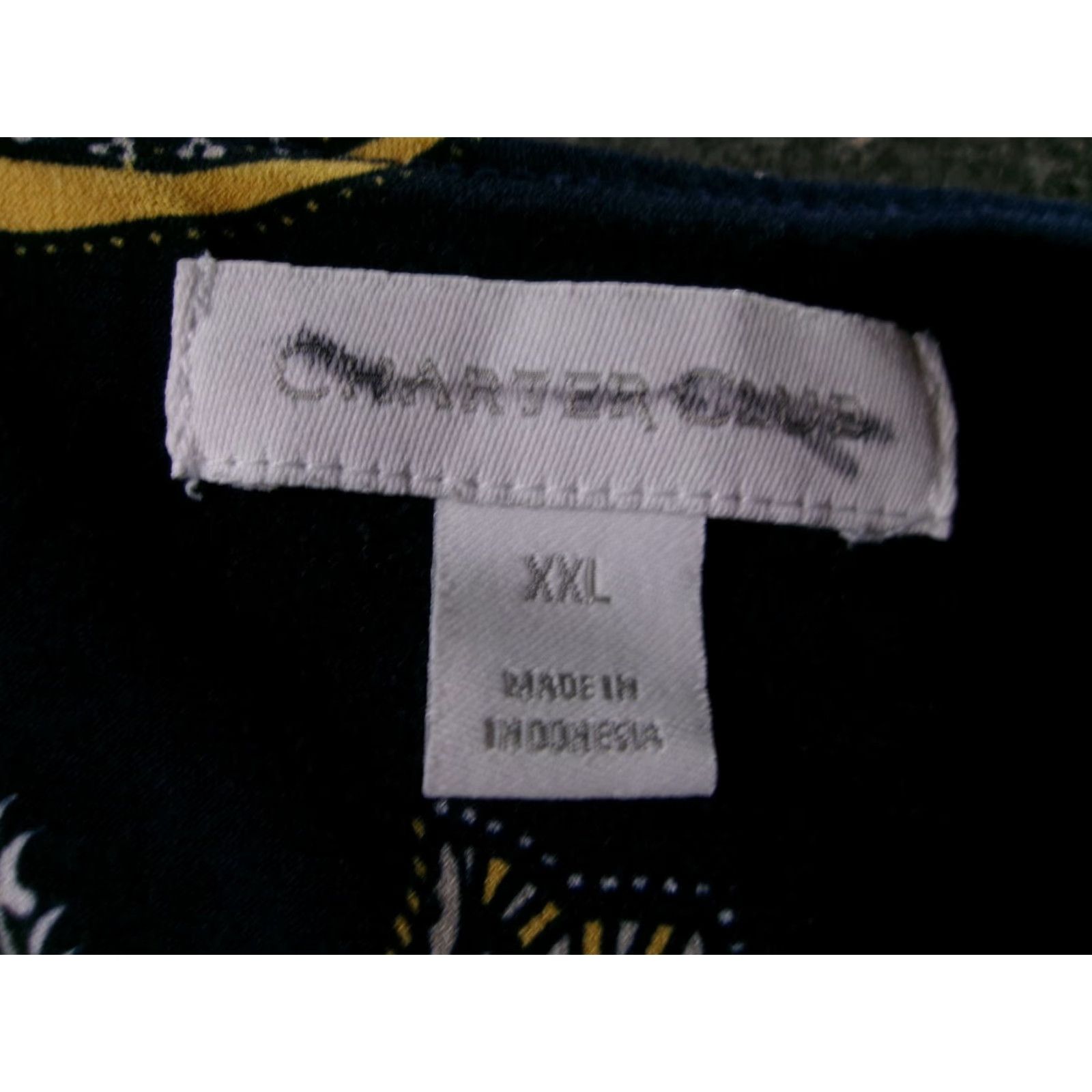Charter Club VINTAGE Charter Club Dress Womens XXL Black Paisley Sleeveless Fit Flare ALine Size XXL / US 16-18 / IT 52-54 - 7 Thumbnail