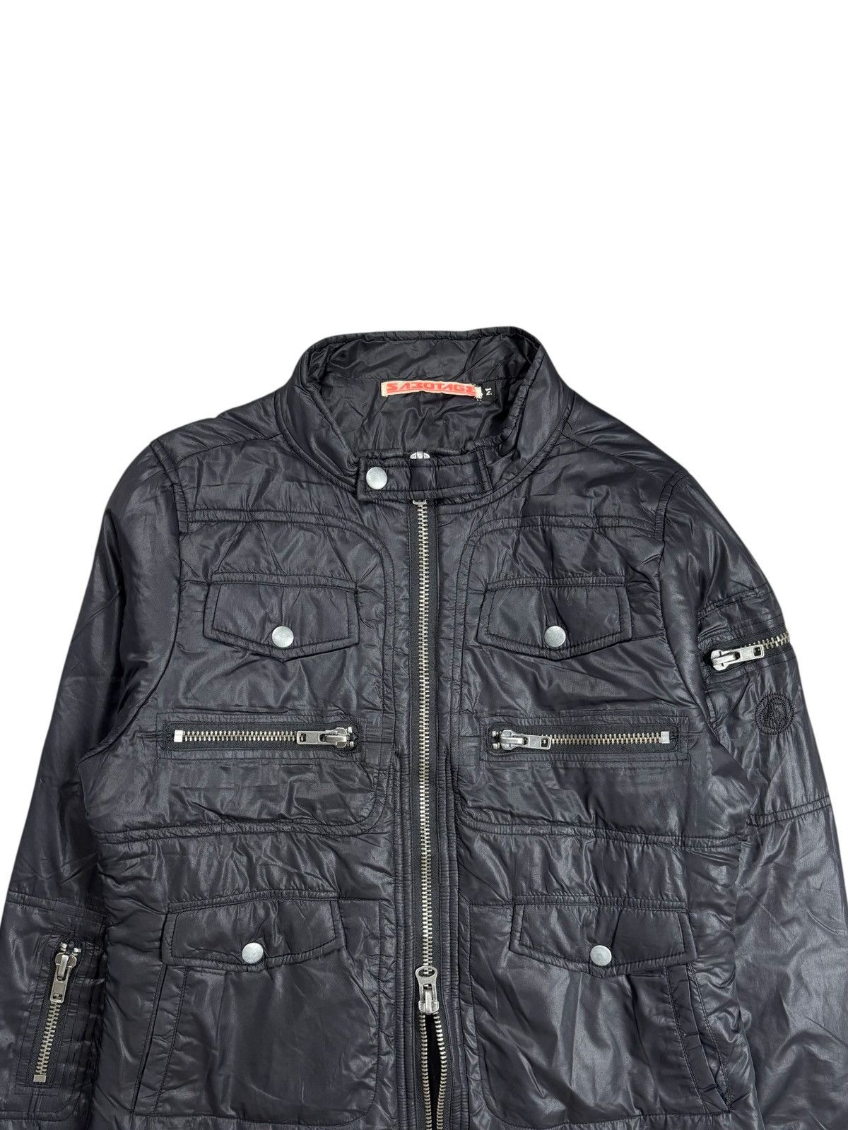 Ekam 2000s Sabotage - Vkei Style Rider Jacket Size US M / EU 48-50 / 2 - 5 Thumbnail