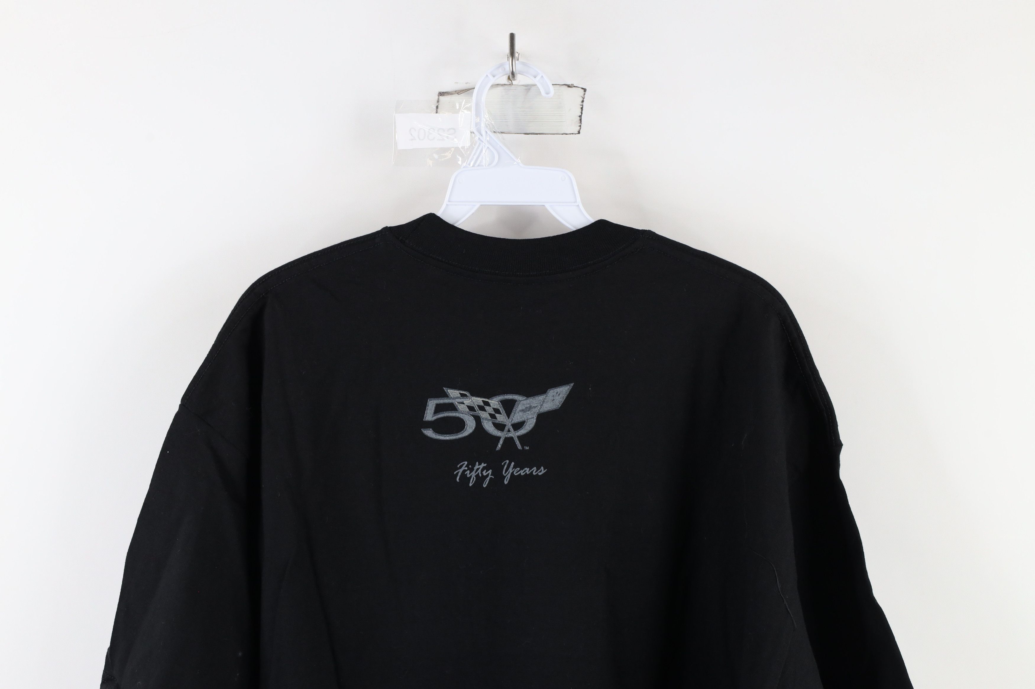 Vintage Vintage Y2K 2003 50th Anniversary Corvette Racing T-Shirt Size US XL / EU 56 / 4 - 12 Thumbnail