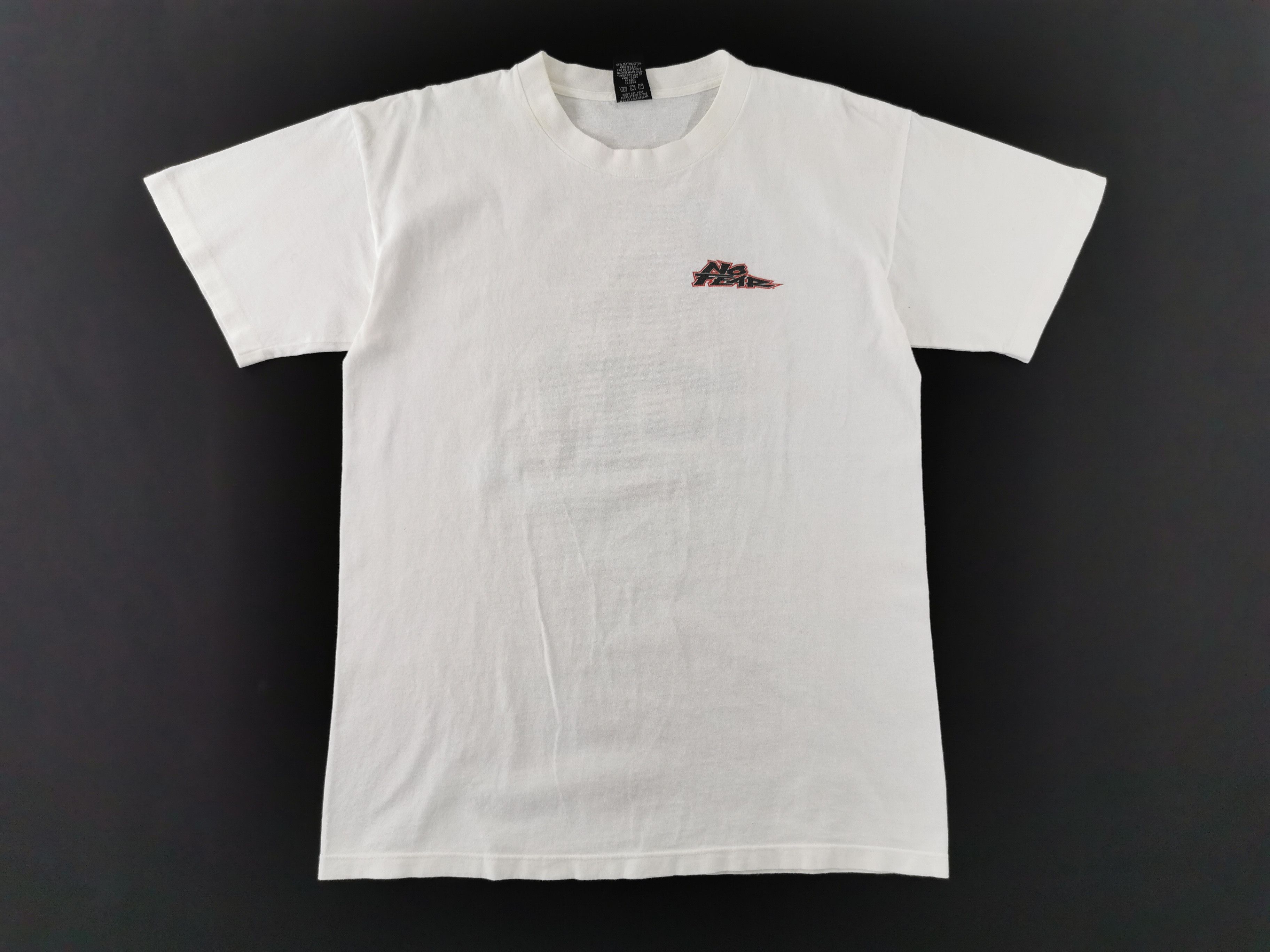 No Fear Vintage 90's No Fear "Kiss My Ice" Big Logo Skate Tee Size US M / EU 48-50 / 2 - 3 Thumbnail