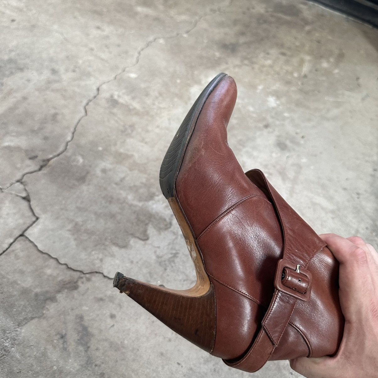 Marni Marni vintage leather Heels boots Size US 10 / IT 40 - 5 Thumbnail