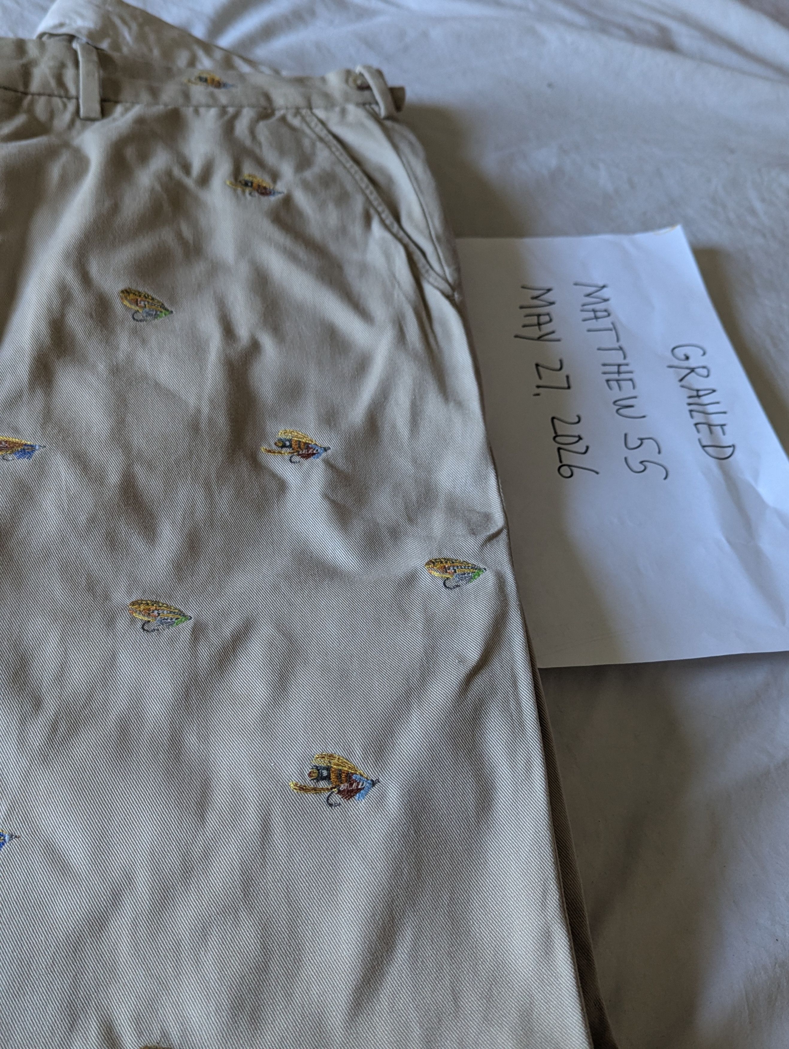Polo Ralph Lauren Khaki Long Pant 34inch waist, 34inch + insane Size US 36 / EU 52 - 5 Thumbnail