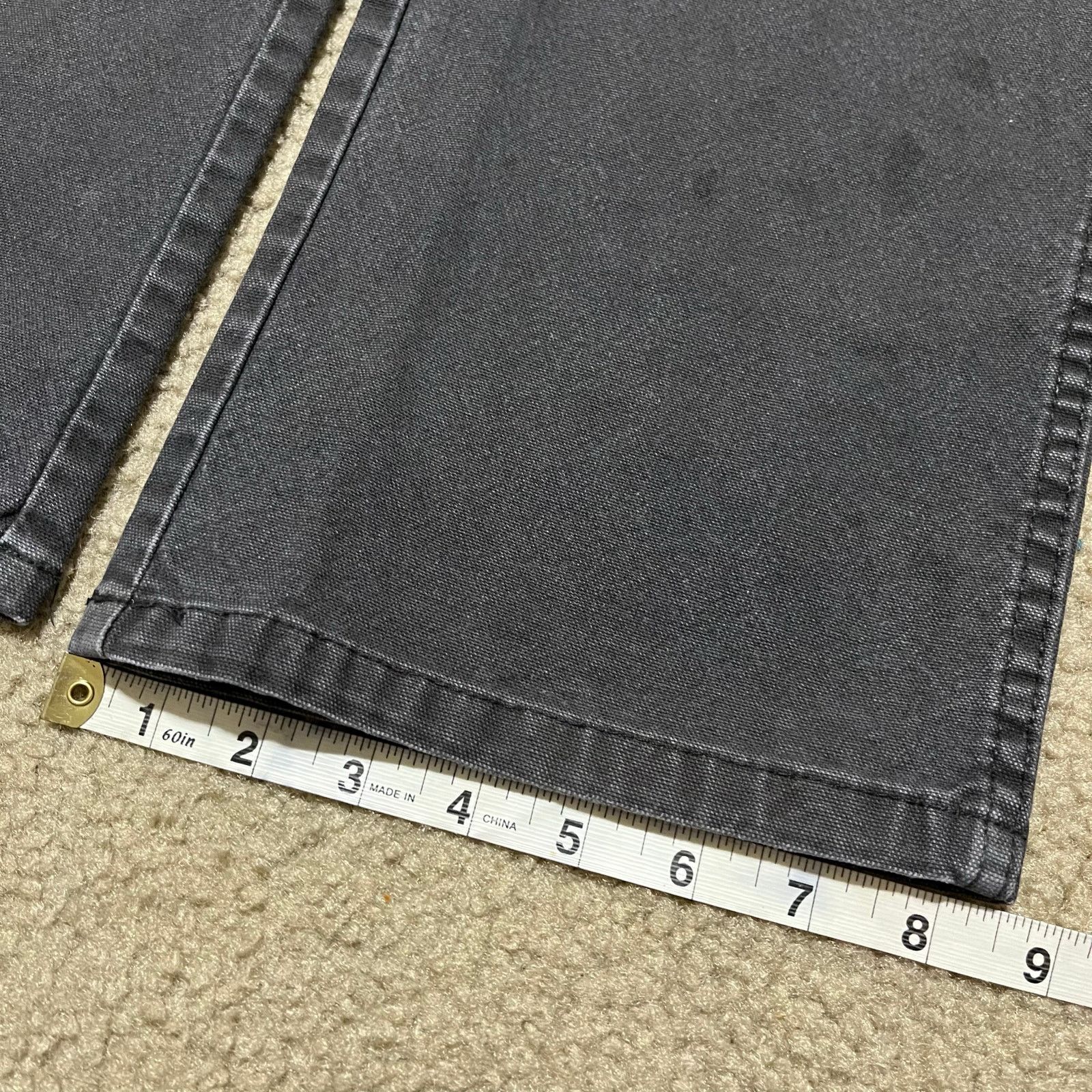 Dickies Dickies Carpenter Cargo Distressed Black Work Pants 34x31.5 Size US 34 / EU 50 - 6 Thumbnail