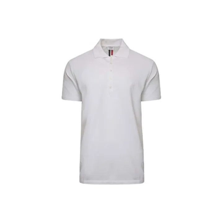 Thom Browne Thom Browne Classic Stripe Short Sleeve Polo Shirt -2507 Size US L / EU 52-54 / 3 - 6 Thumbnail