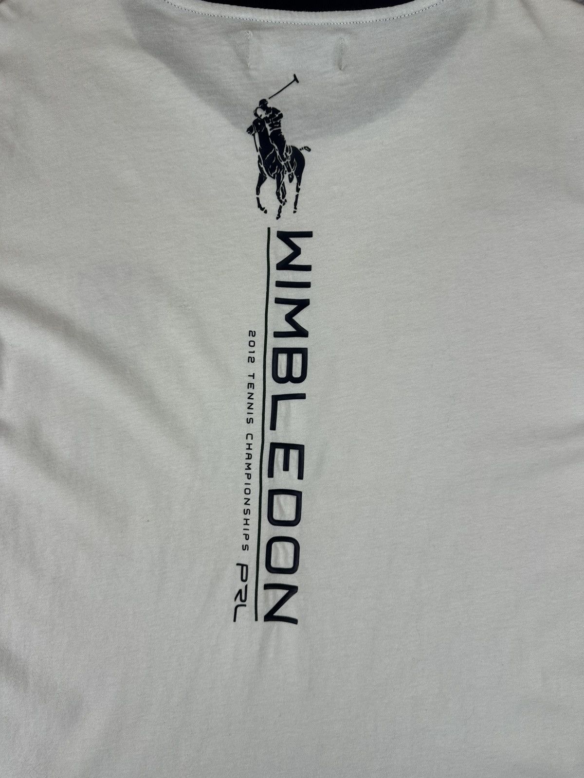 Polo Ralph Lauren Polo Ralph Lauren Wimbledon Logo White T-Shirt Size US L / EU 52-54 / 3 - 7 Thumbnail