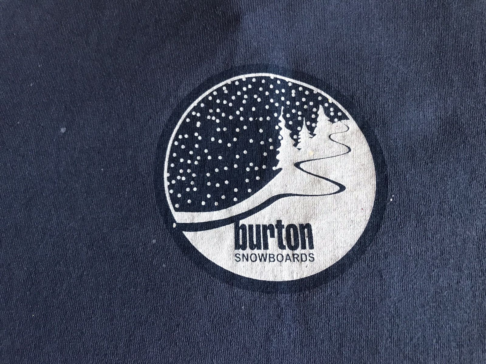 Burton Vintage Long Sleeve Burton Snowboard Big Logo 80s Size US L / EU 52-54 / 3 - 9 Thumbnail