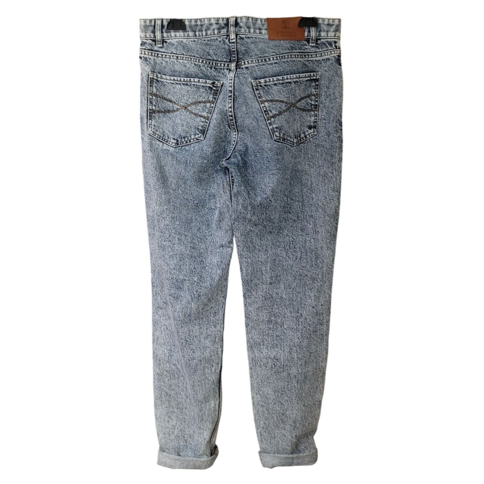 Brunello Cucinelli Brunello Cucinelli Men’s Acid Wash Jeans - Size IT 46 (US 32 Size US 32 / EU 48 - 3 Thumbnail