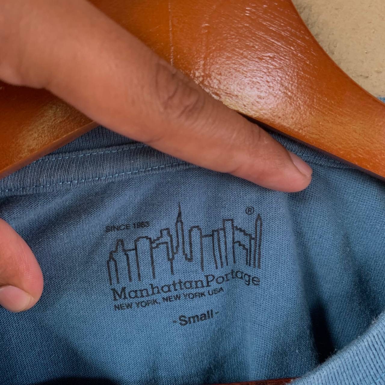 Manhattan Portage Rare Manhattan Portage Backhit Tees Size US S / EU 44-46 / 1 - 6 Thumbnail