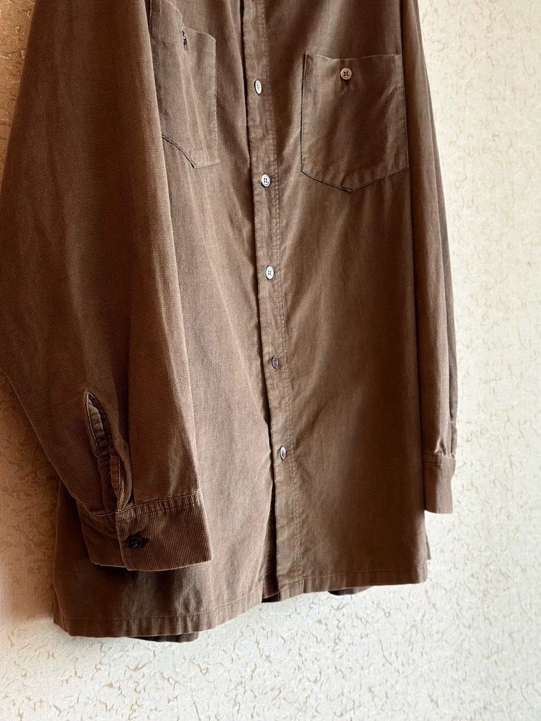 Yohji Yamamoto yohji yamamoto size os 90s plaid fleece shirt 2503-Nextarro Size US M / EU 48-50 / 2 - 5 Thumbnail