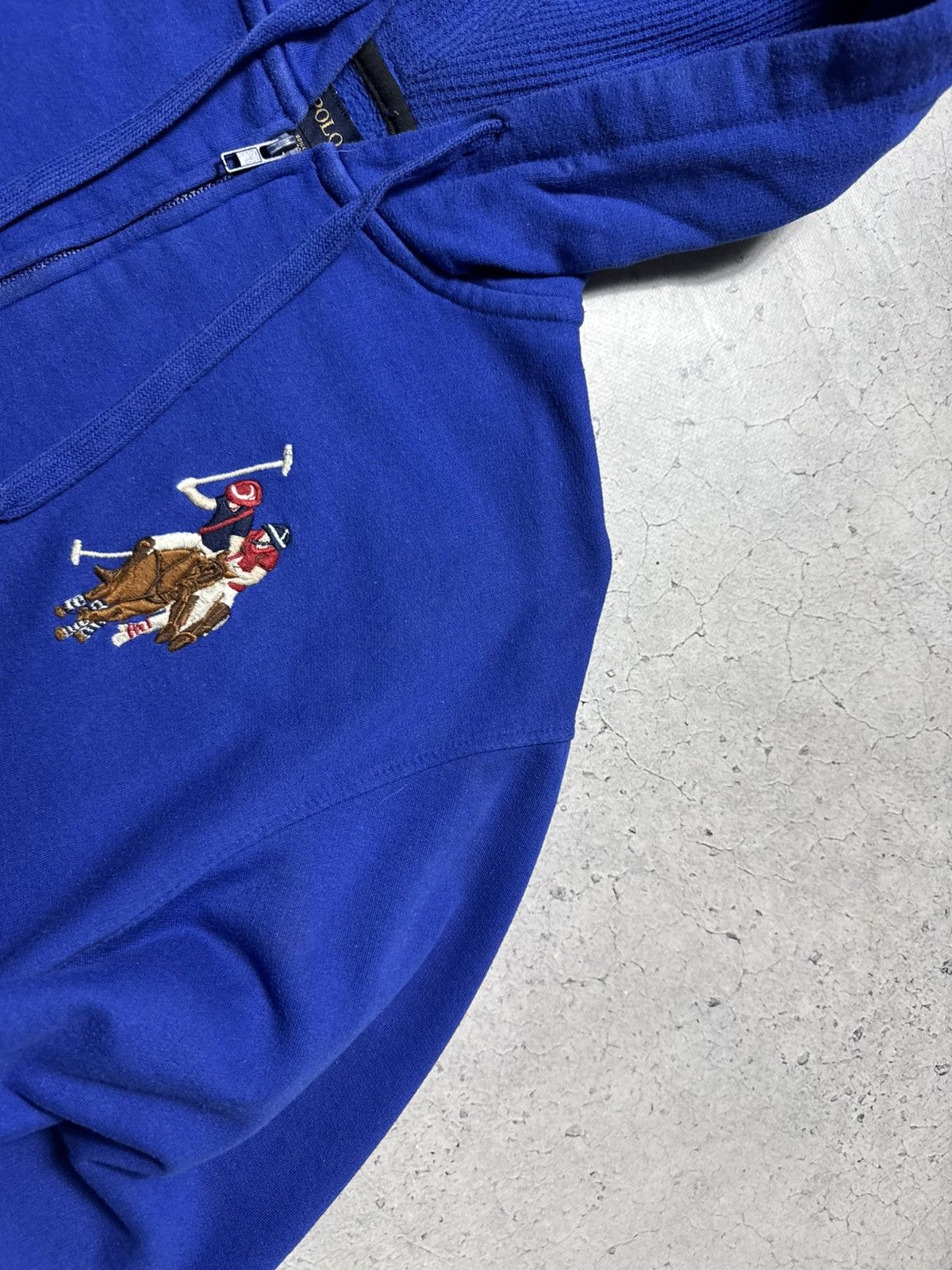 U.S. Polo Assn. U.S Polo ASSN Big Pony Full Zip Hoodie Size M Vintage Size US M / EU 48-50 / 2 - 5 Thumbnail