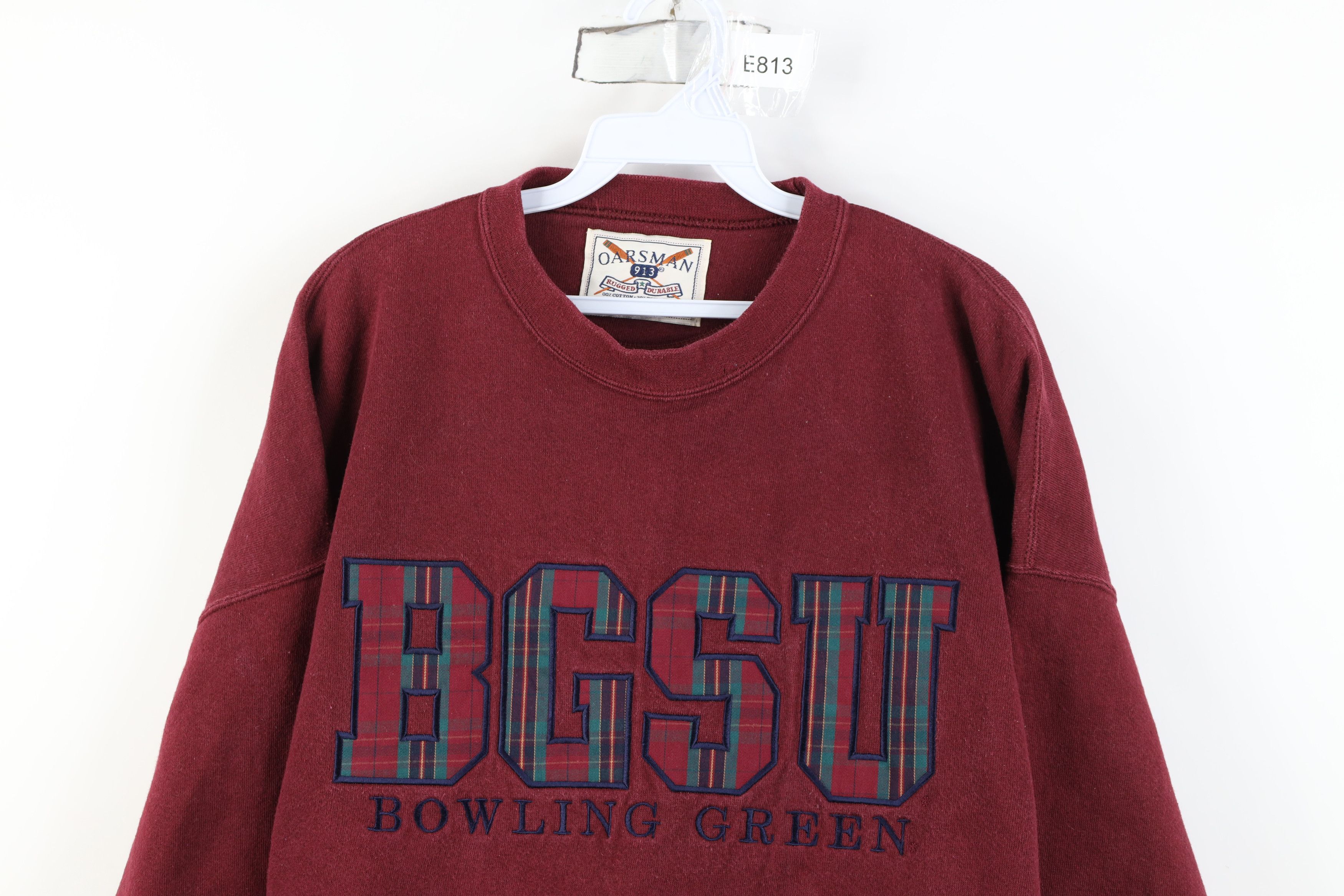 Vintage Vintage 90s Green State University Crewneck Sweatshirt USA Size US XXL / EU 58 / 5 - 2 Thumbnail