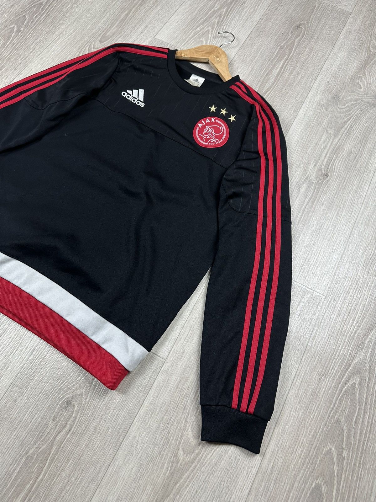 Adidas Vintage Adidas AJAX Amsterdam Soccer Sweatshirt Crewneck Size US S / EU 44-46 / 1 - 4 Thumbnail