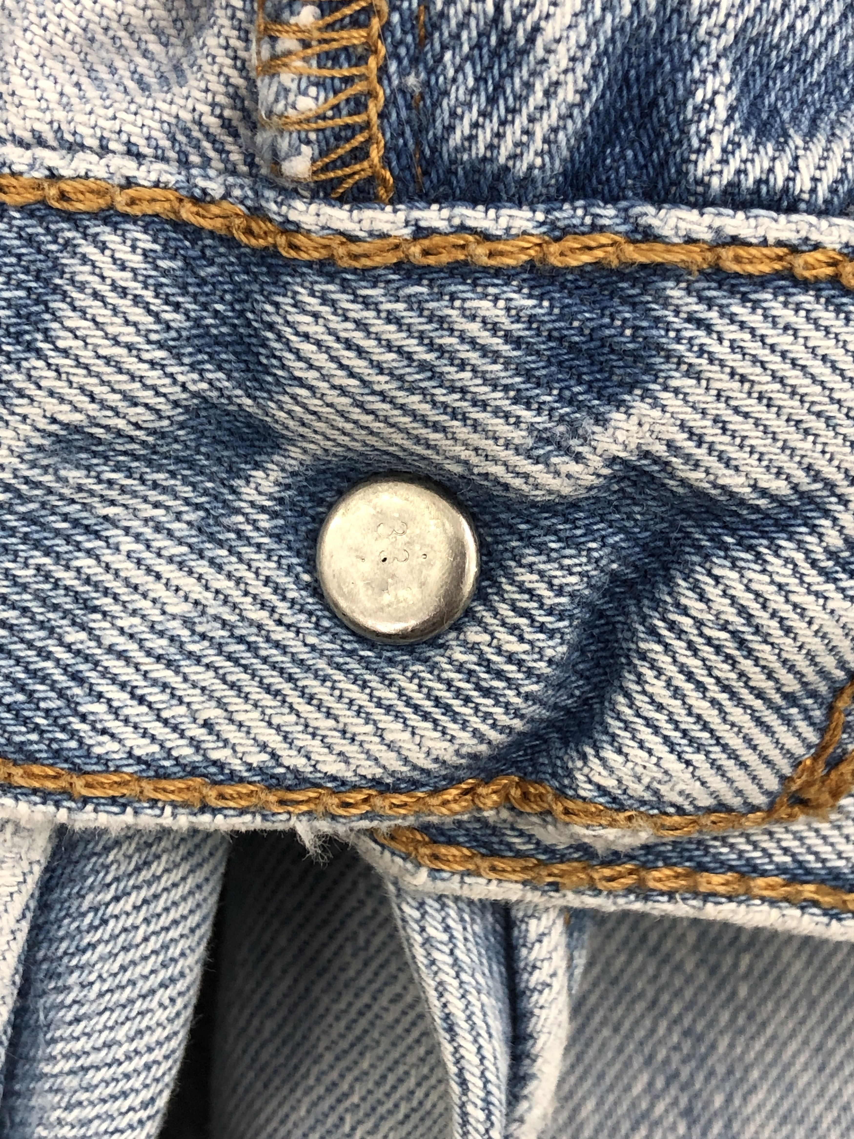 Levi's × Vintage Dirty Vintage Levis 505 Light Wash Jeans DP2308 Size US 33 - 14 Thumbnail