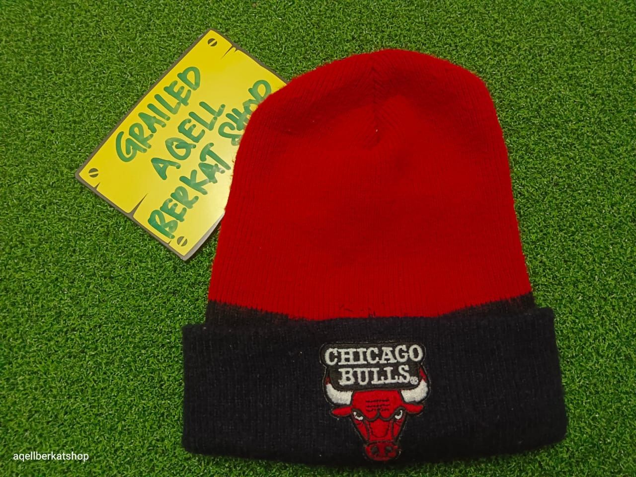 Other CHICAGO BULLS Embroidered Beanie (Red/Dark Blue) Size ONE SIZE - 1 Thumbnail