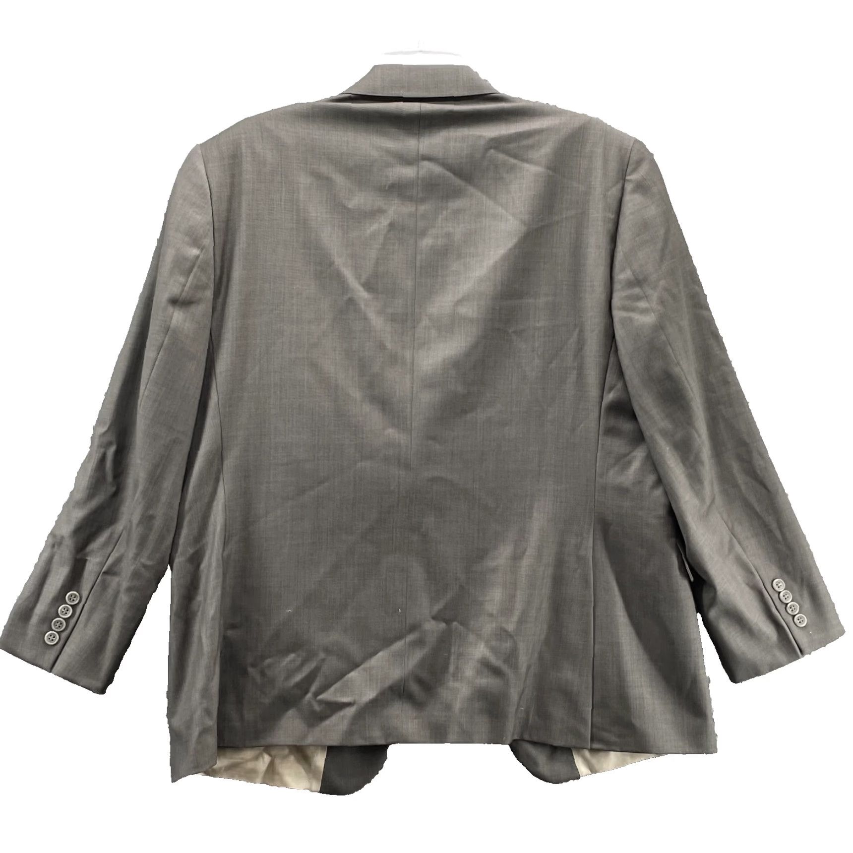 Jack Victor Jack Victor Men's Blazer 46 S Olive Green 100% Wool Corpcore Academia Business Size 46R - 2 Thumbnail
