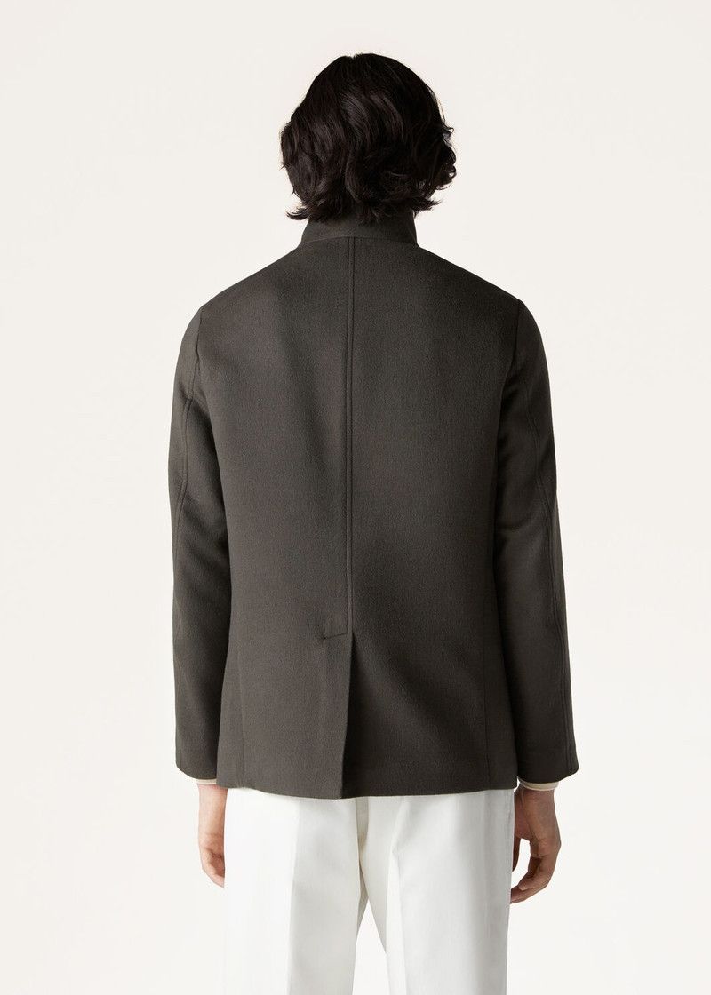Loro Piana o1w1db10226 FAM7638 Spagna Jacket in Green Size US L / EU 52-54 / 3 - 5 Thumbnail