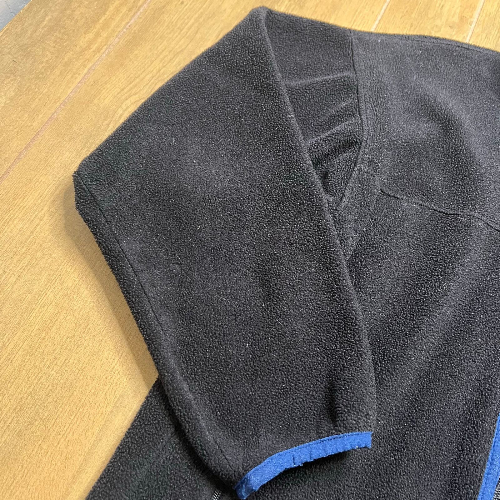 Patagonia Vintage Patagonia Fleece Jacket Mens M Blue Made in USA 90s Size US M / EU 48-50 / 2 - 8 Thumbnail