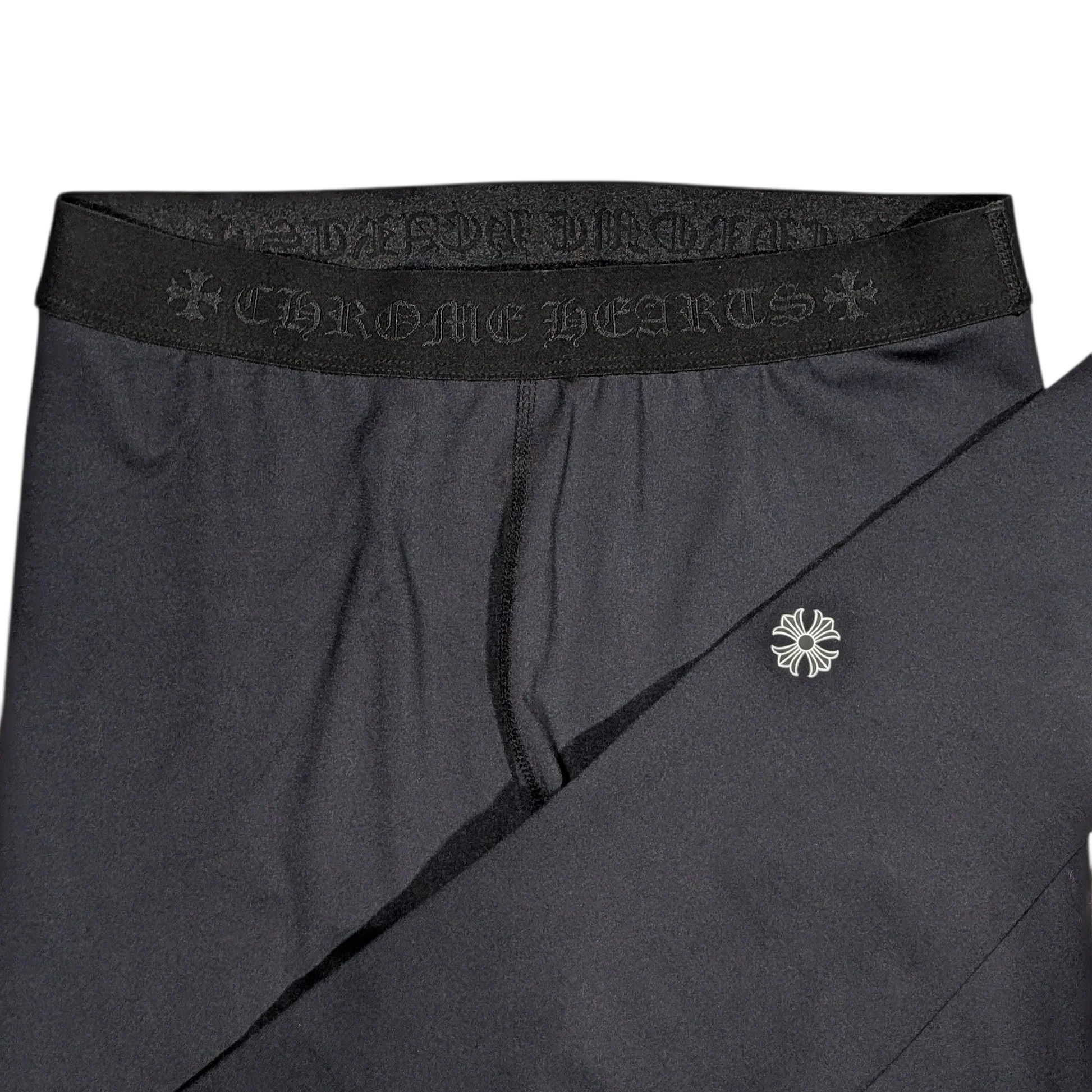 Chrome Hearts CH Plus Black Sports Leggings Size 30" / US 8 / IT 44 - 3 Thumbnail