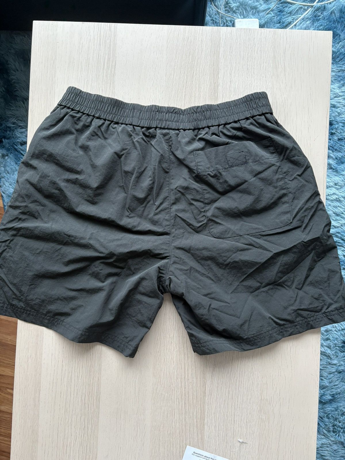 Richie Le Collection Richie Le Cargo Shorts Size M Black Summer Size US 34 / EU 50 - 2 Thumbnail