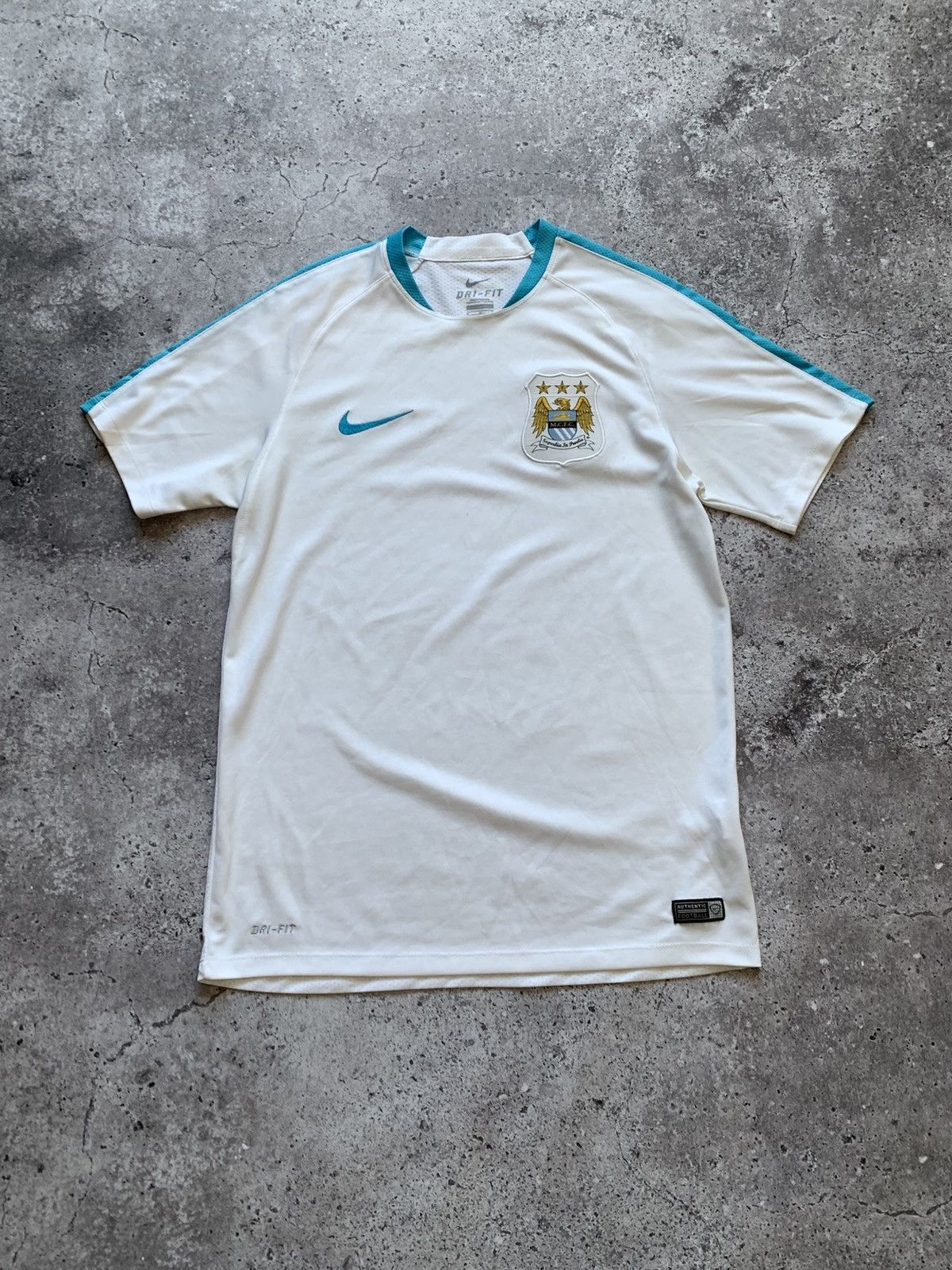 Vintage 🔥NIKE MANCHESTER CITY VINTAGE TRAINING JERSEY Size US M / EU 48-50 / 2 - 1 Thumbnail