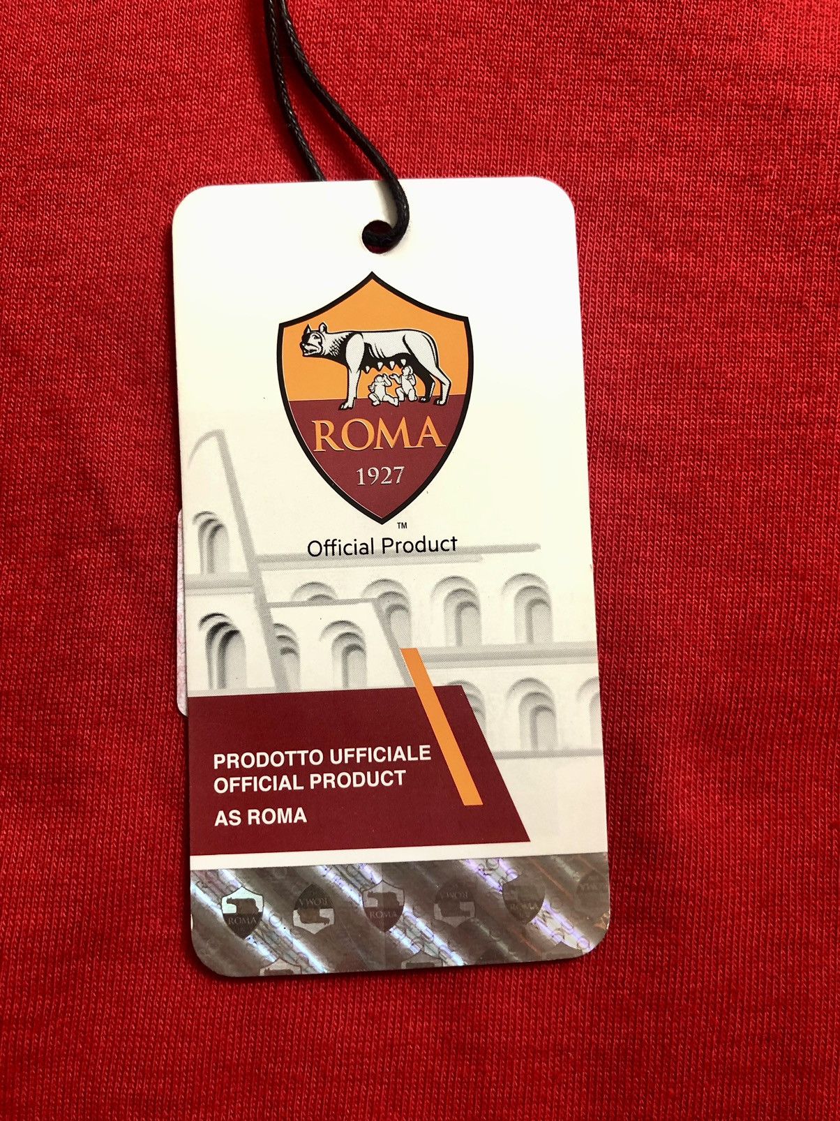 Vintage AS Roma 78/79 Home Retro Re-run - Size Large Size US L / EU 52-54 / 3 - 7 Thumbnail