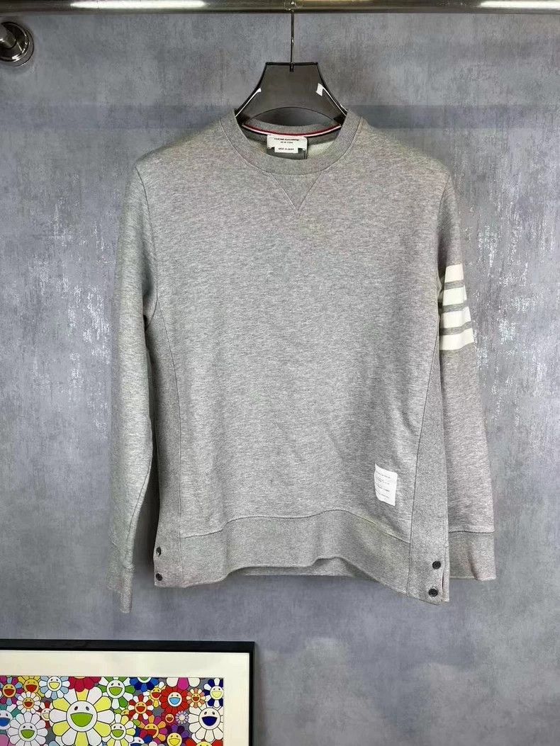 Thom Browne Thom Browne Grey Knit Sweatshirt-dmc Size US M / EU 48-50 / 2 - 1 Thumbnail