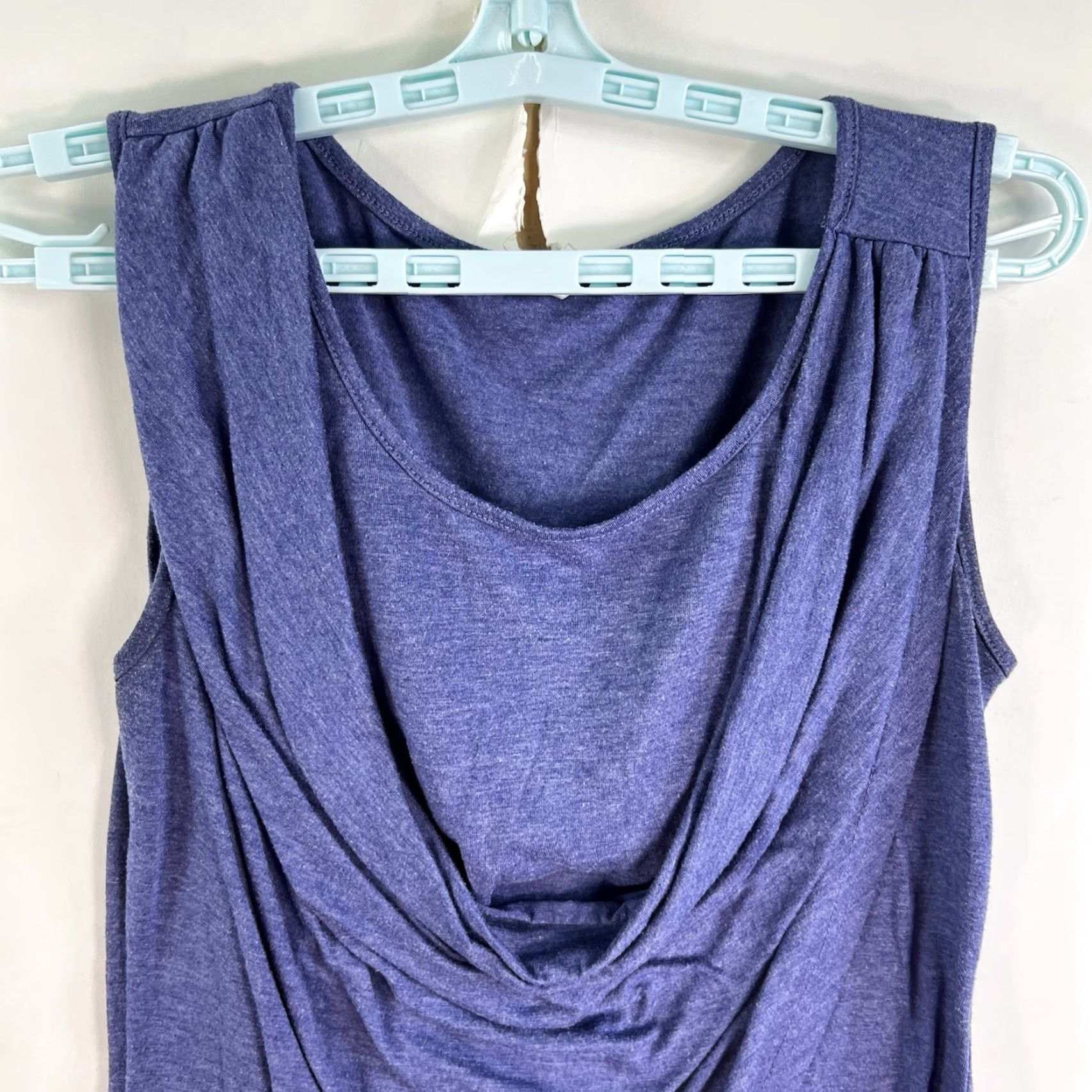 Vintage Dressfo Sleeveless Top Womens Size 8 Heather Blue Dressfo Sleeveless Top Womens 8 Blue Size M / US 6-8 / IT 42-44 - 2 Thumbnail