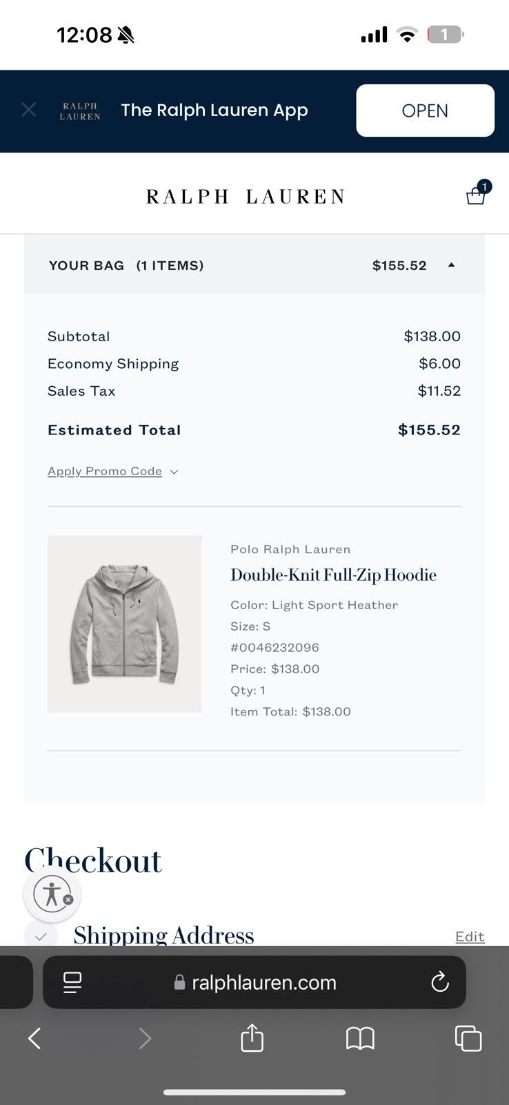 Polo Ralph Lauren BRAND NEW POLO RALPH LAUREN SMALL MENS ZIP UP Size US S / EU 44-46 / 1 - 7 Thumbnail