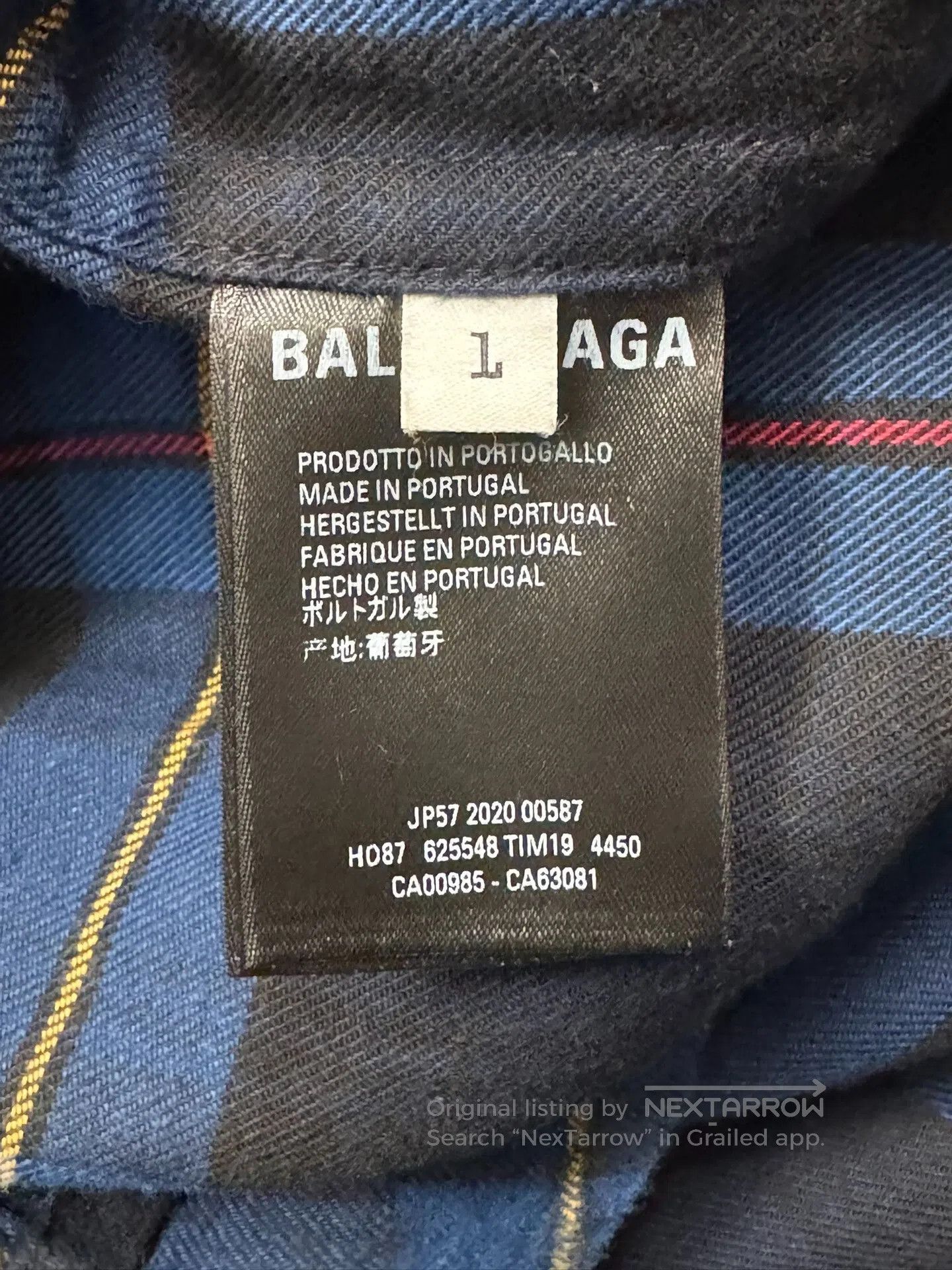 Balenciaga Balenciaga Oversized Check Shirt. Size S / US 4 / IT 40 - 7 Thumbnail