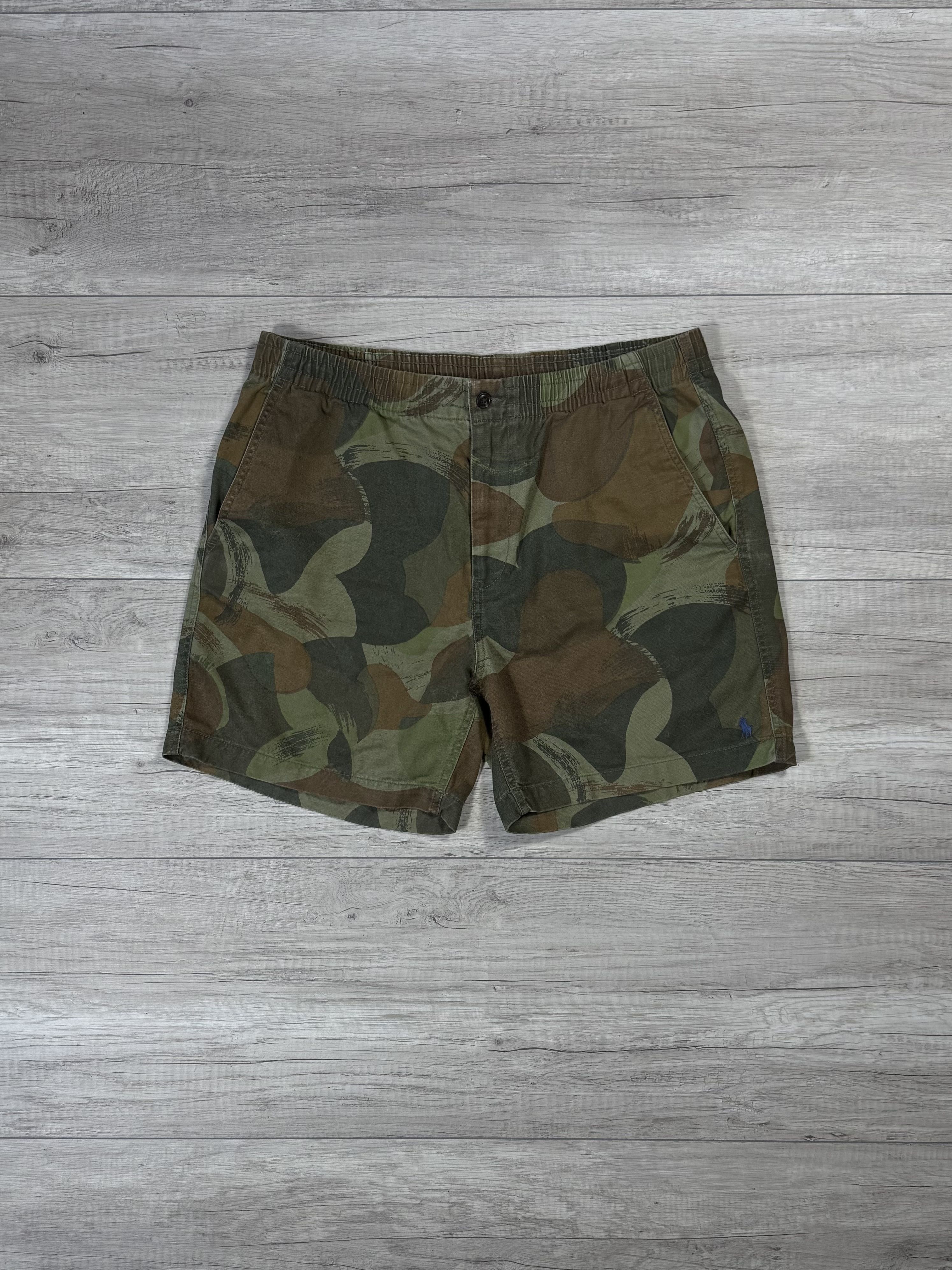 Polo Ralph Lauren Polo Ralph Lauren Camo Military Camo Prepster Twill Shorts Size US 36 / EU 52 - 2 Thumbnail