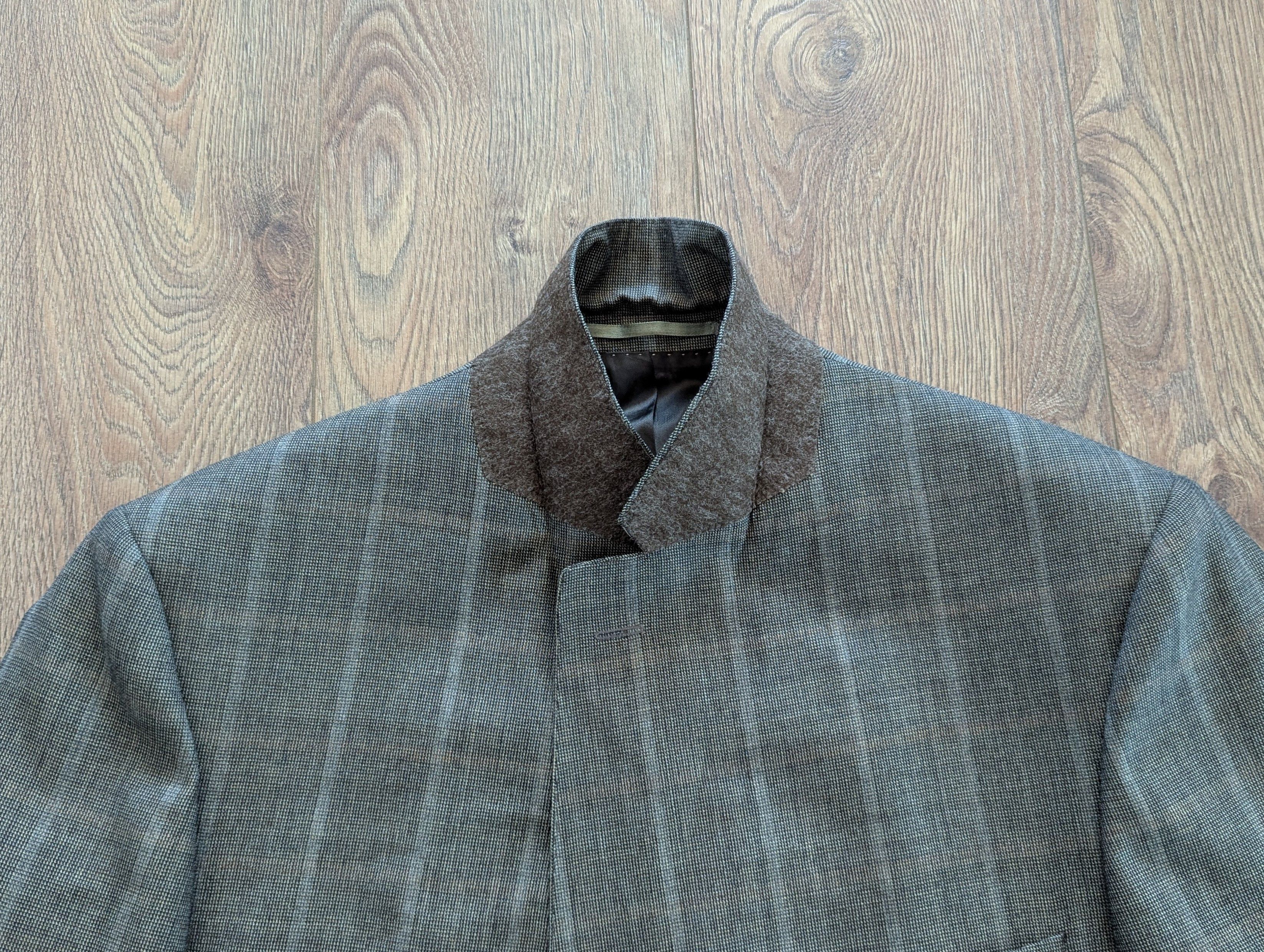 Burberry BURBERRY London K-Knoff Wool & Silk Blazer Jacket Luxury Size 44R - 25 Thumbnail
