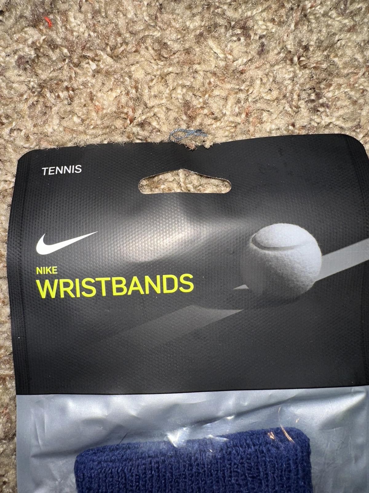 Nike Nike Tennis Premier Sportswear Running Band Blue 2pcs Wristband Bundle Size ONE SIZE - 7 Thumbnail