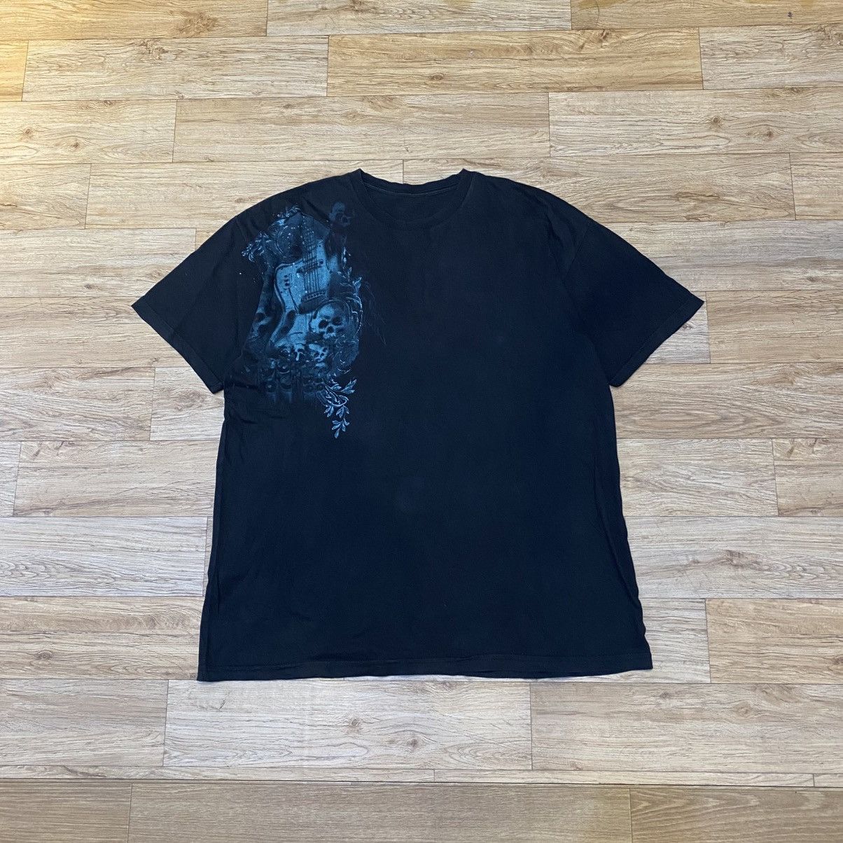 If Six Was Nine 2000s Unbrand Skull Punk Style Tee Size US M / EU 48-50 / 2 - 1 Thumbnail