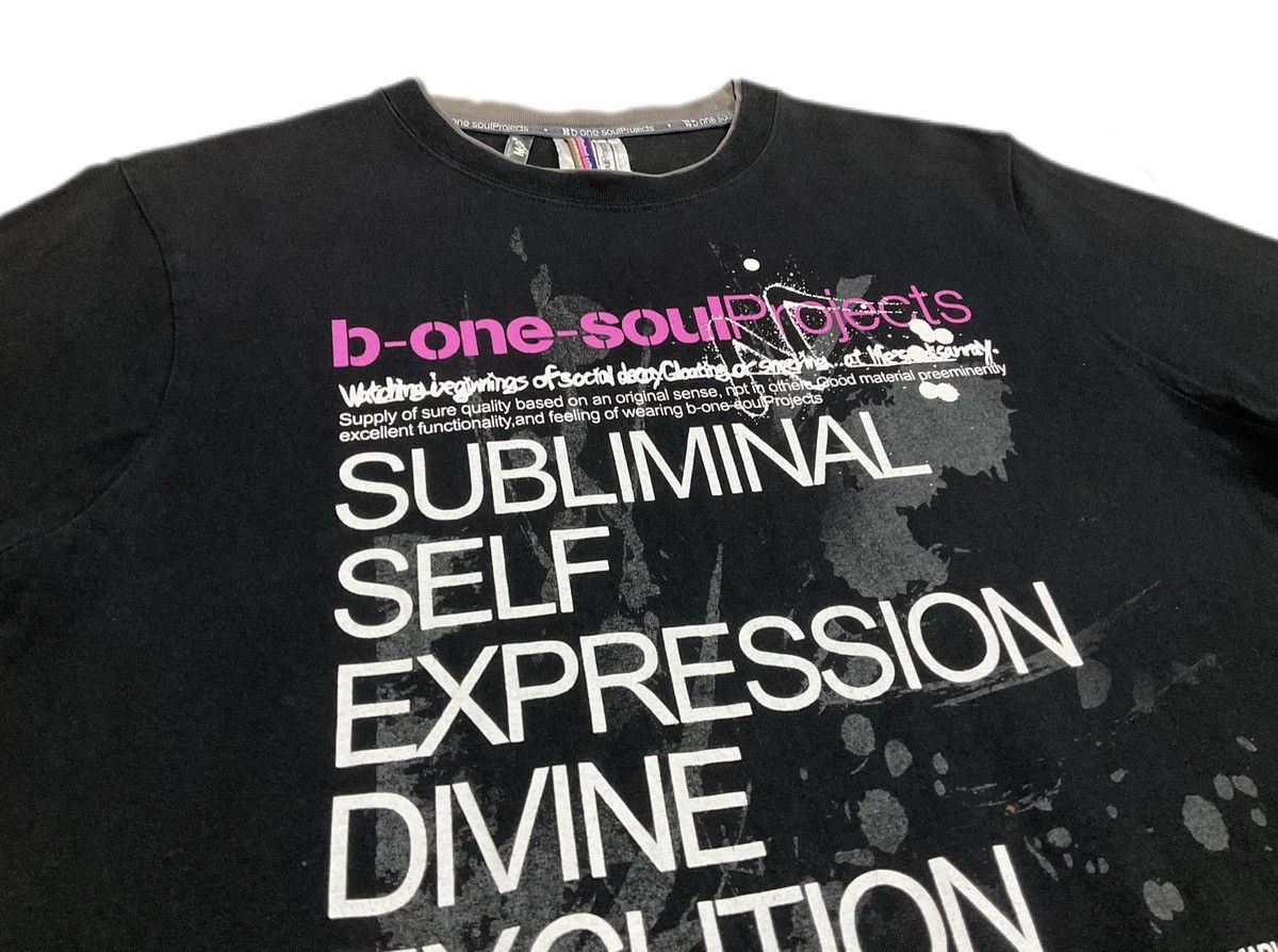 Hysteric Glamour × If Six Was Nine × Japanese Brand 🔥Sick Y2K B One Soul Poem Double Layer Shirt Size US M / EU 48-50 / 2 - 1 Thumbnail