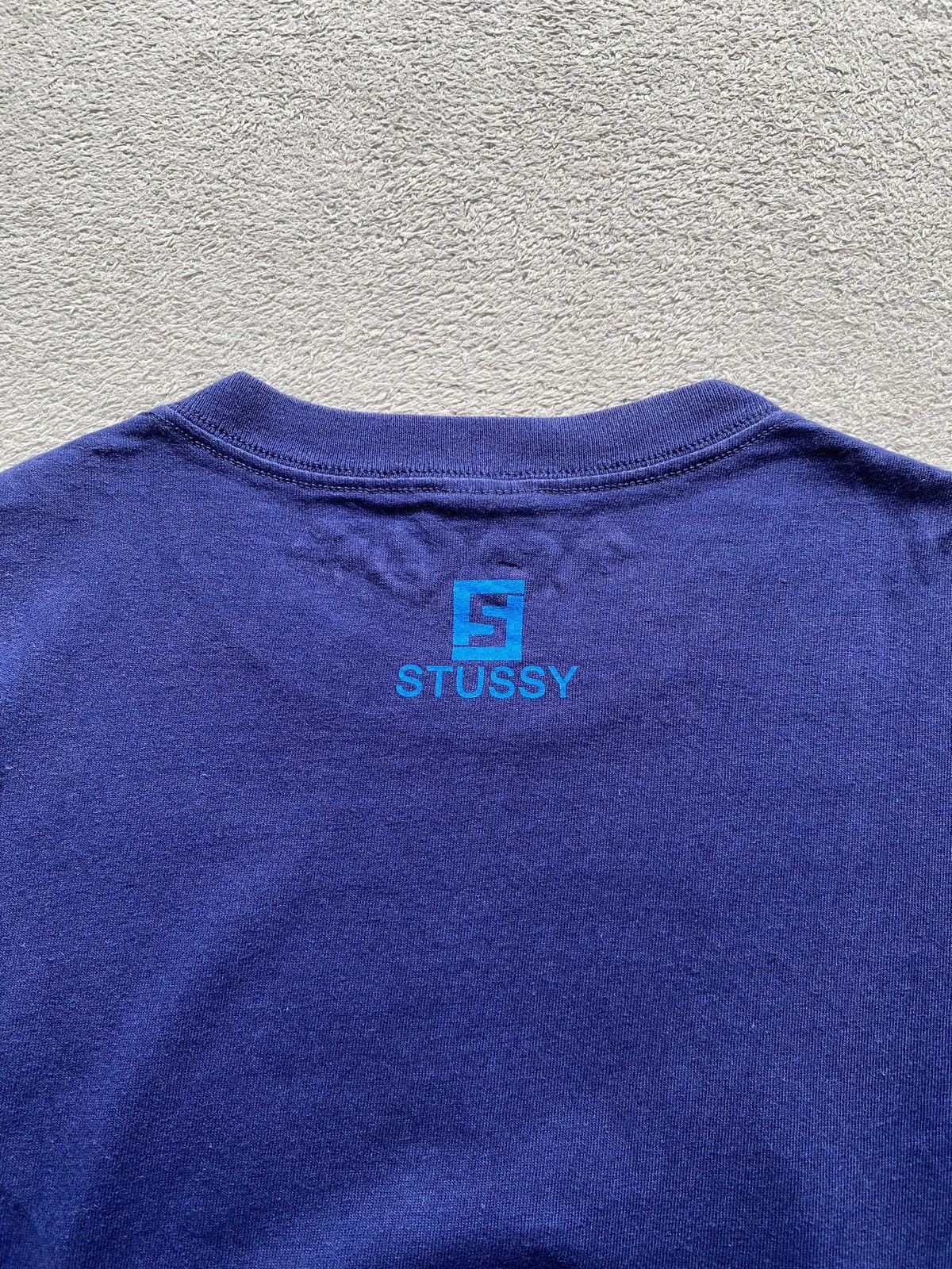 Stussy × Vintage Vintage Stussy rip off fendi T-shirt Size US L / EU 52-54 / 3 - 7 Thumbnail