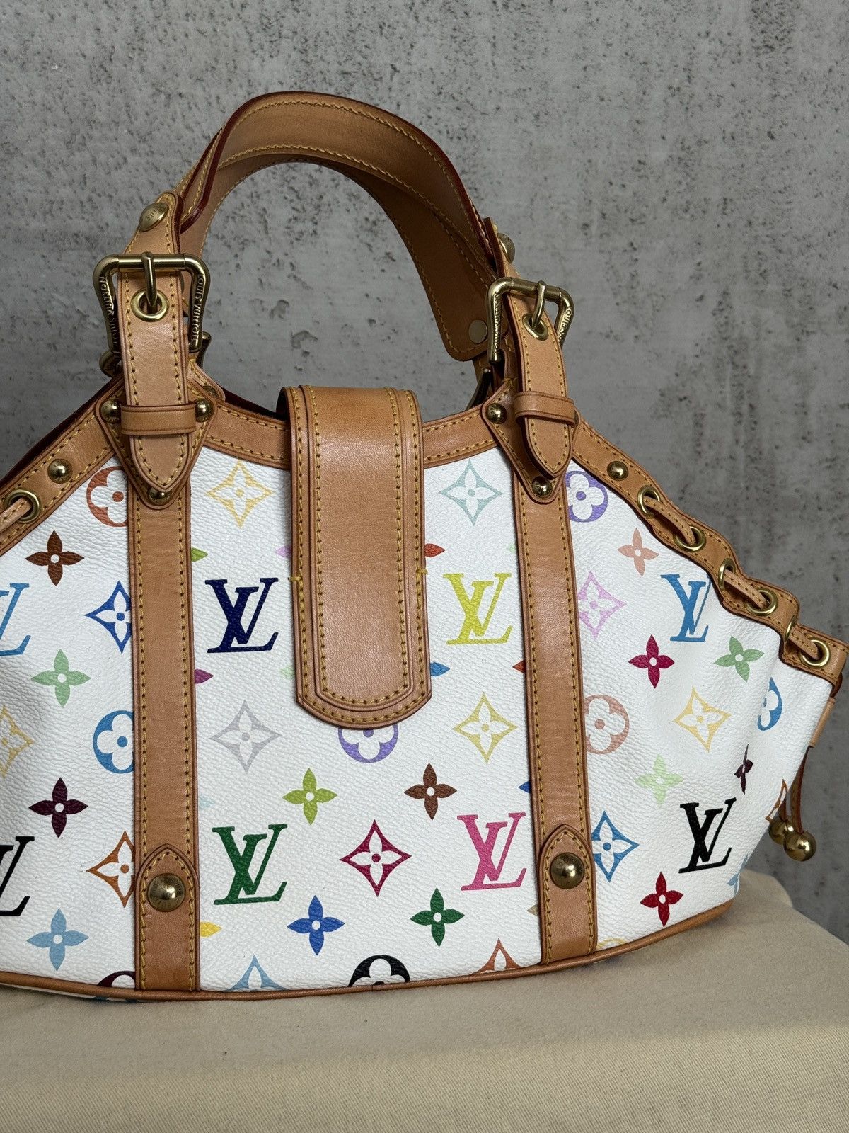 Louis Vuitton × Takashi Murakami Louis Vuitton Multicolore Theda GM by Takashi Murakami Size ONE SIZE - 8 Thumbnail