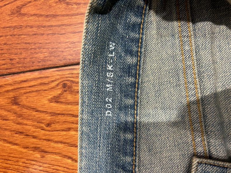 Saint Laurent Paris Saint laurent paris 16ss D02 Knife Cut Mud Dye Jeans 2506-N Size US 30 / EU 46 - 3 Thumbnail