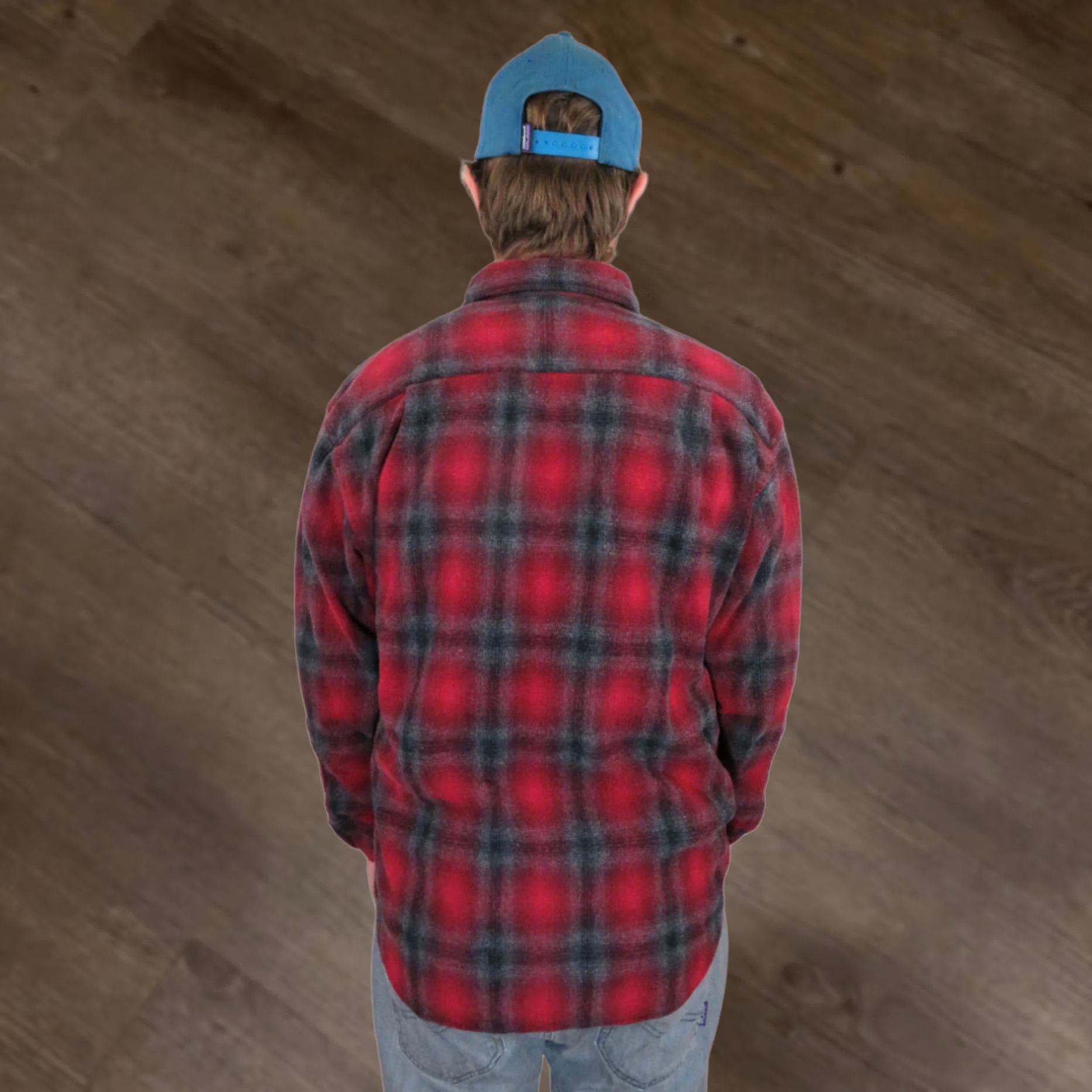 Pendleton VINTAGE Pendleton Beach Boys Wool Flannel Shadow Plaid Ombre Scout Shirt Mens Large Size US M / EU 48-50 / 2 - 1 Thumbnail