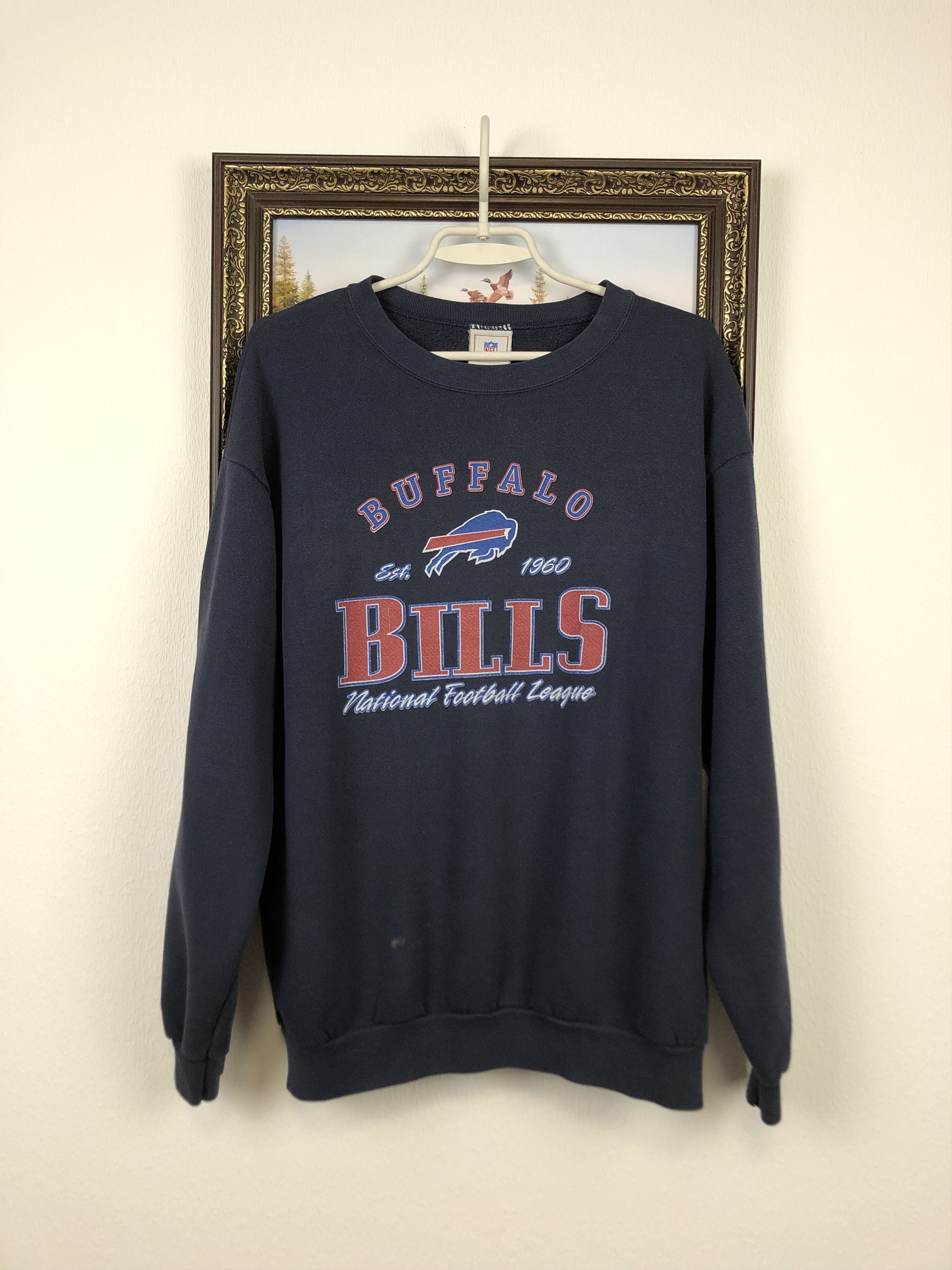 Vintage Vintage Buffalo Bills Football Sweatshirt Rare Hype Size US M / EU 48-50 / 2 - 1 Thumbnail
