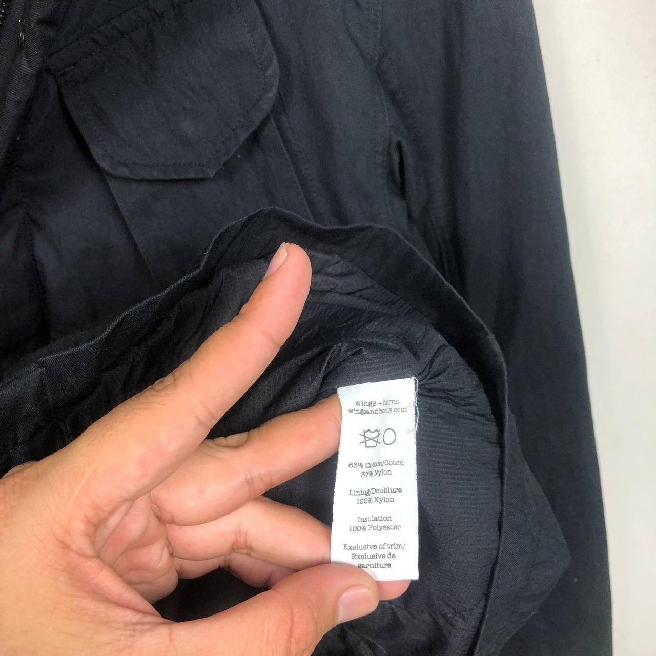 Wings + Horns Wings + Horns Black Parka Jacket Size US S / EU 44-46 / 1 - 11 Thumbnail
